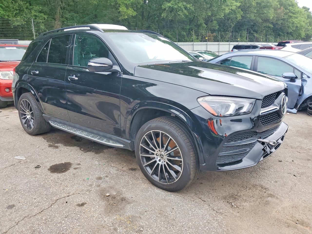 2022 Mercedes-benz Gle 450 4matic Black vin: 4JGFB5KBXNA623932