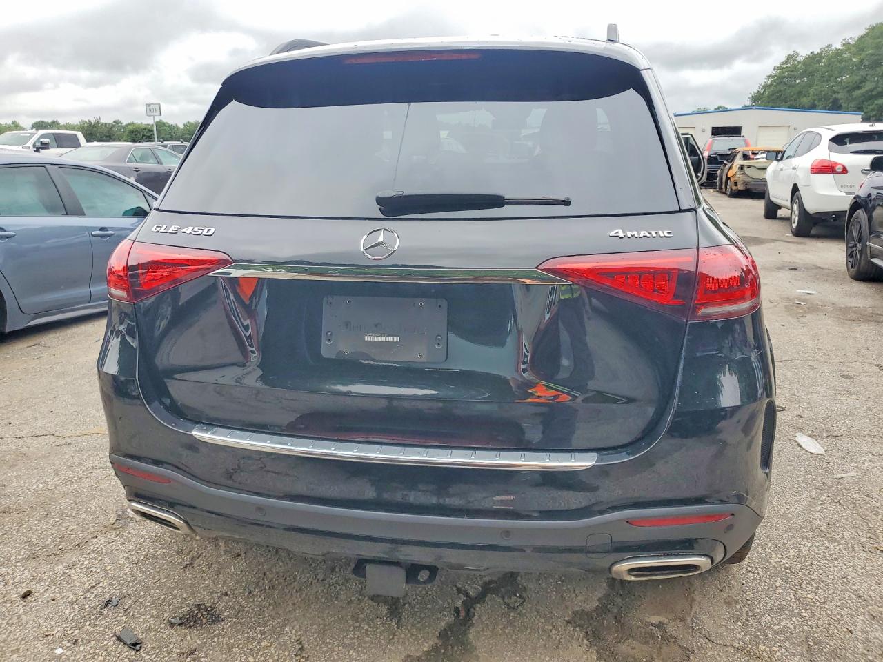 2022 Mercedes-benz Gle 450 4matic Black vin: 4JGFB5KBXNA623932