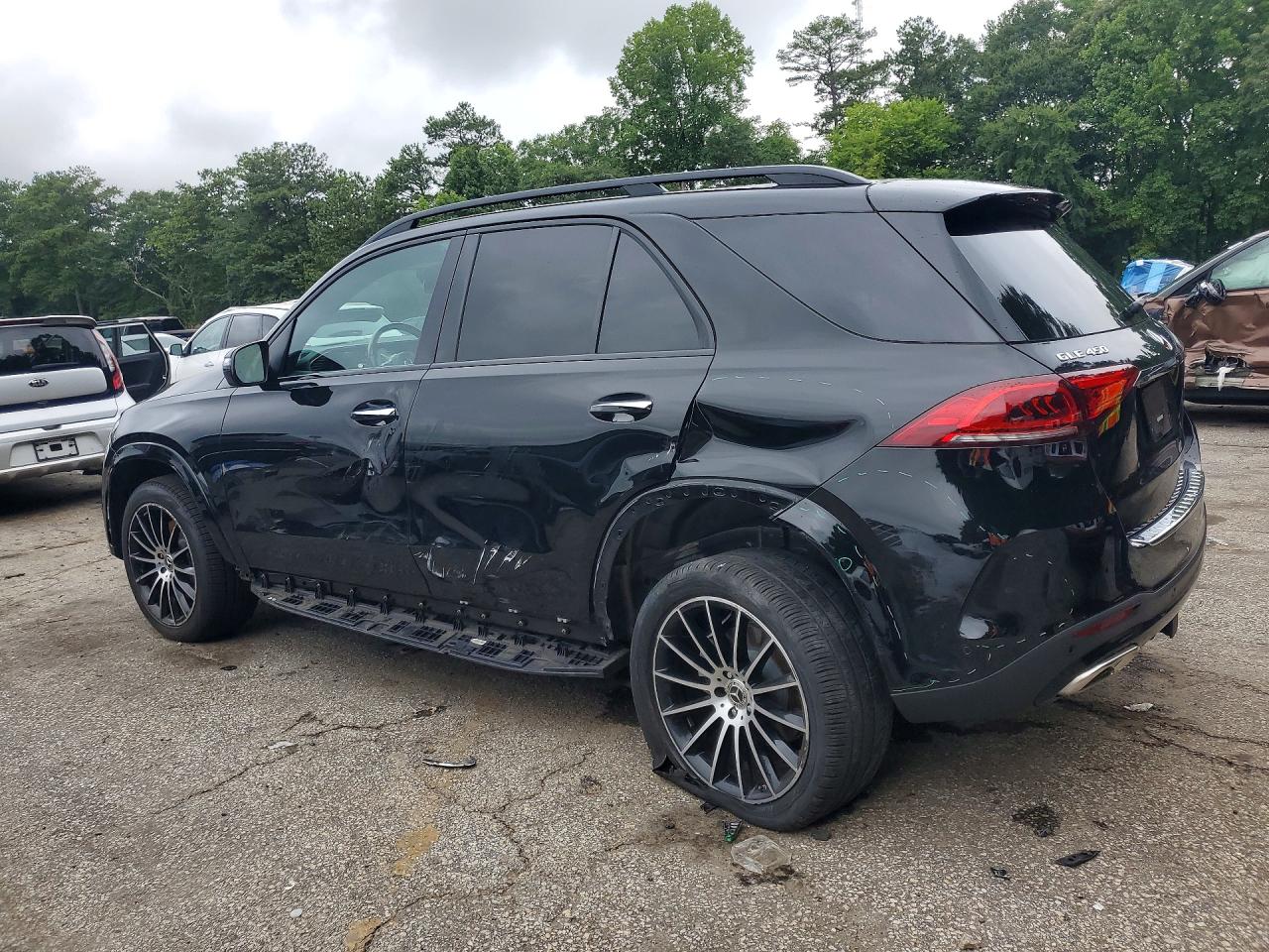 2022 Mercedes-benz Gle 450 4matic Black vin: 4JGFB5KBXNA623932