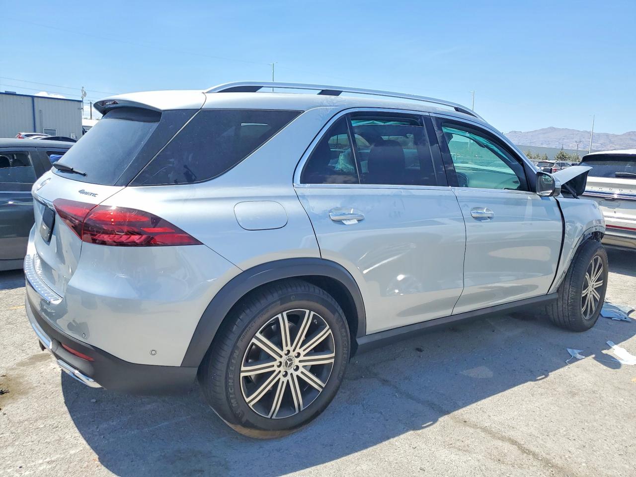 2025 Mercedes-benz Gle 450 4matic Silver vin: 4JGFB5KBXSB454243