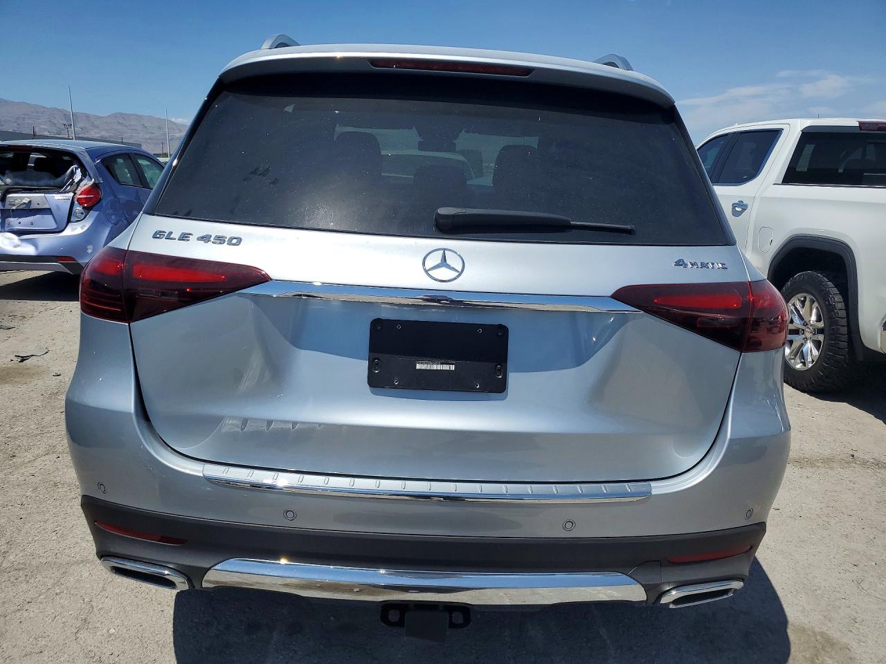 2025 Mercedes-benz Gle 450 4matic Silver vin: 4JGFB5KBXSB454243