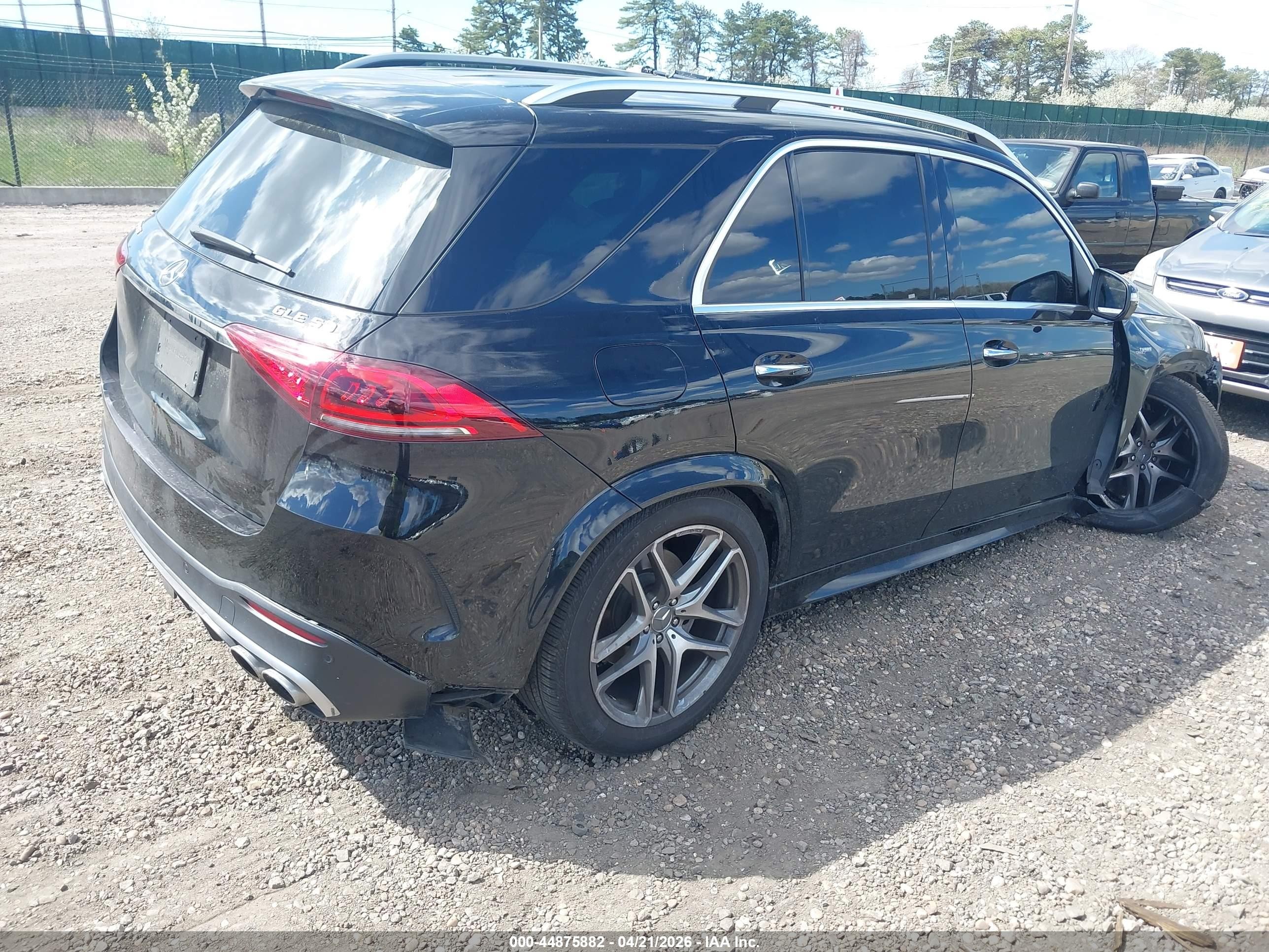 2021 Mercedes-benz Amg Gle 53 4matic Black vin: 4JGFB6BB3MA284371