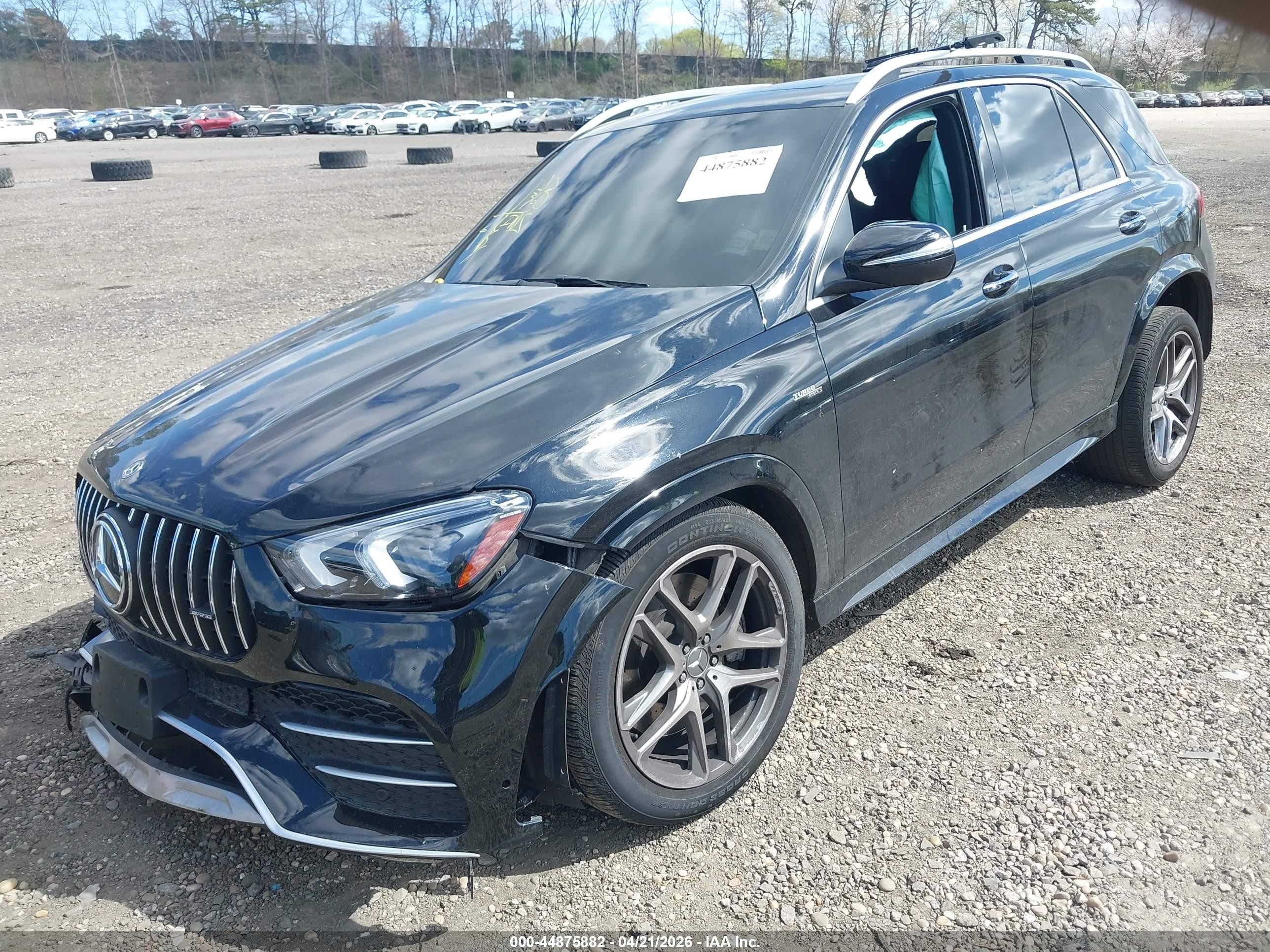 2021 Mercedes-benz Amg Gle 53 4matic Black vin: 4JGFB6BB3MA284371
