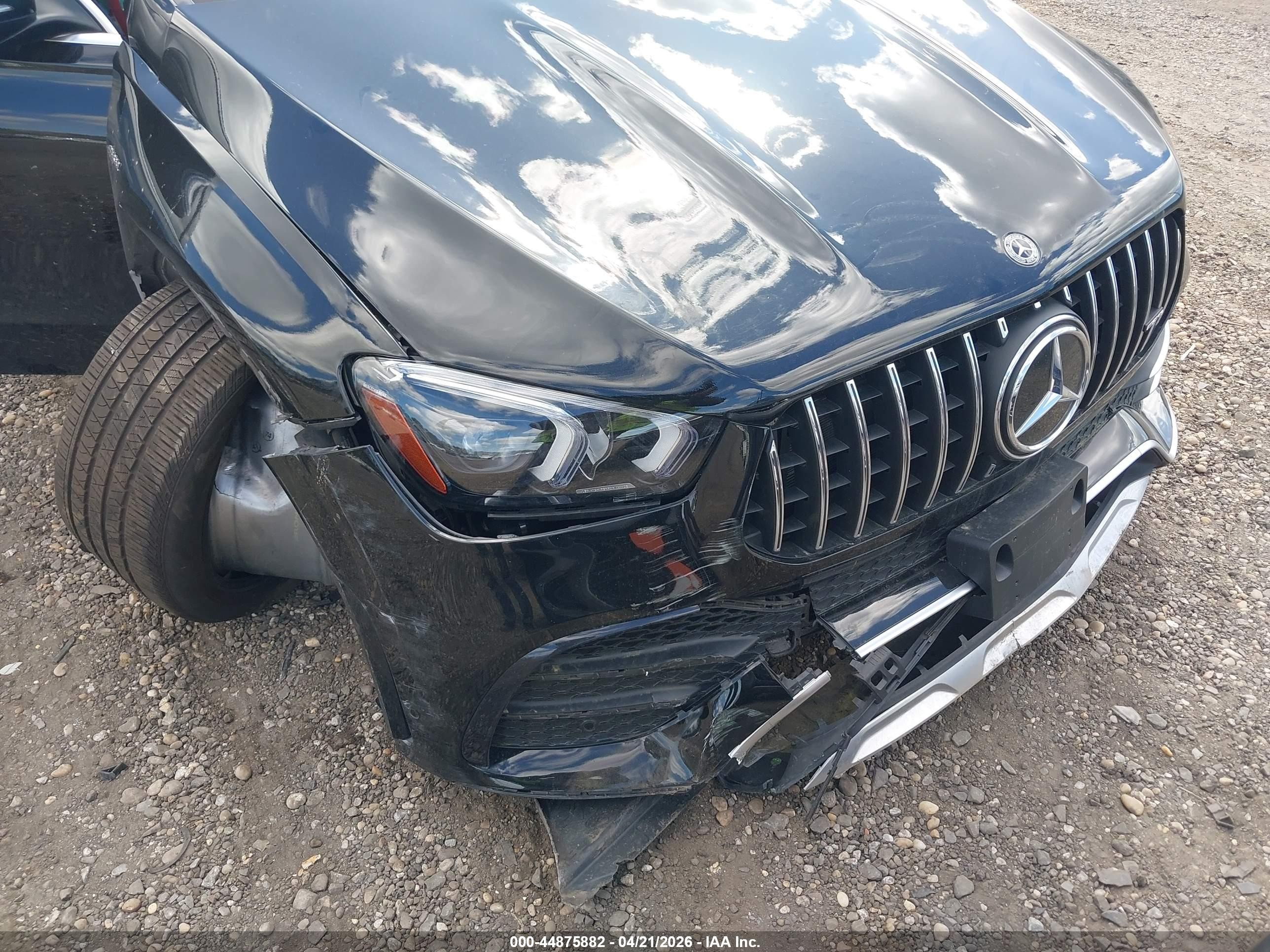 2021 Mercedes-benz Amg Gle 53 4matic Black vin: 4JGFB6BB3MA284371