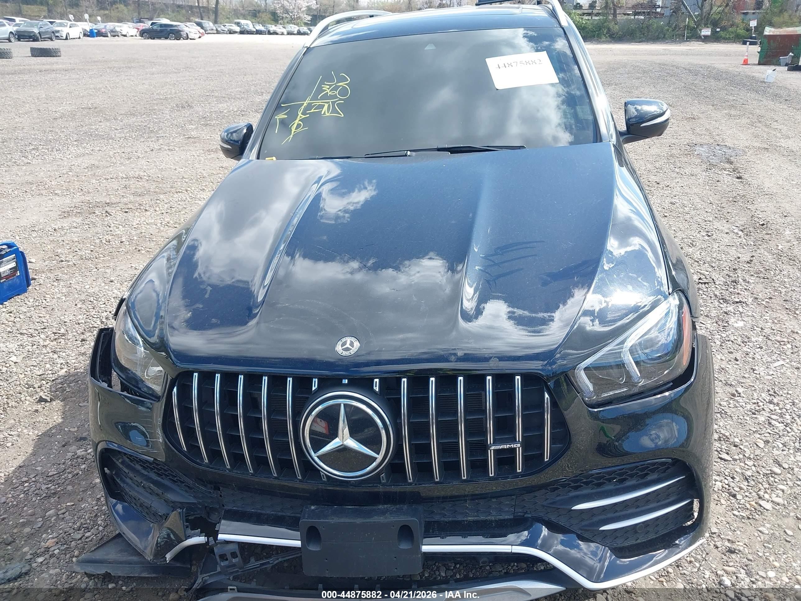 2021 Mercedes-benz Amg Gle 53 4matic Black vin: 4JGFB6BB3MA284371