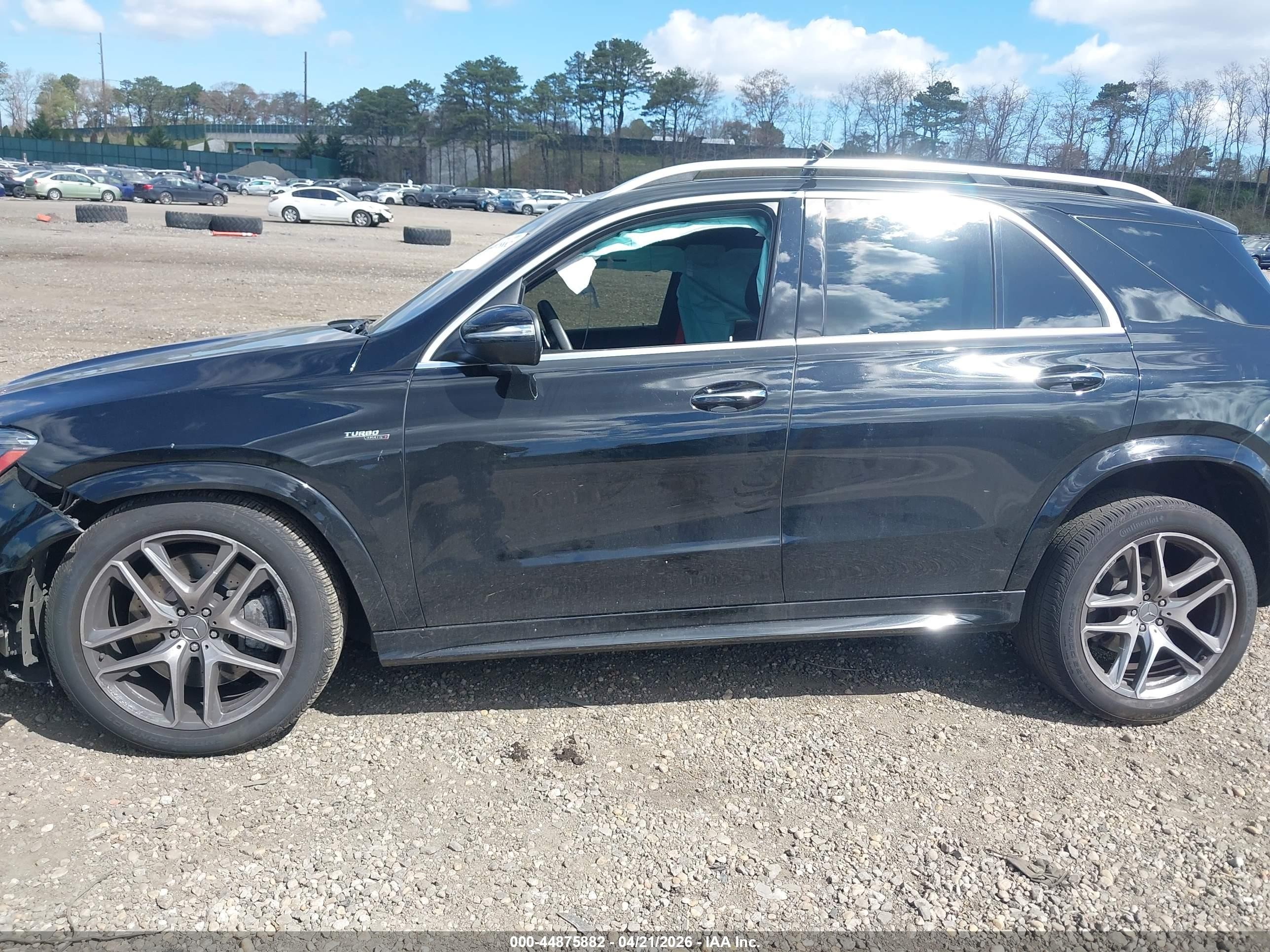2021 Mercedes-benz Amg Gle 53 4matic Black vin: 4JGFB6BB3MA284371