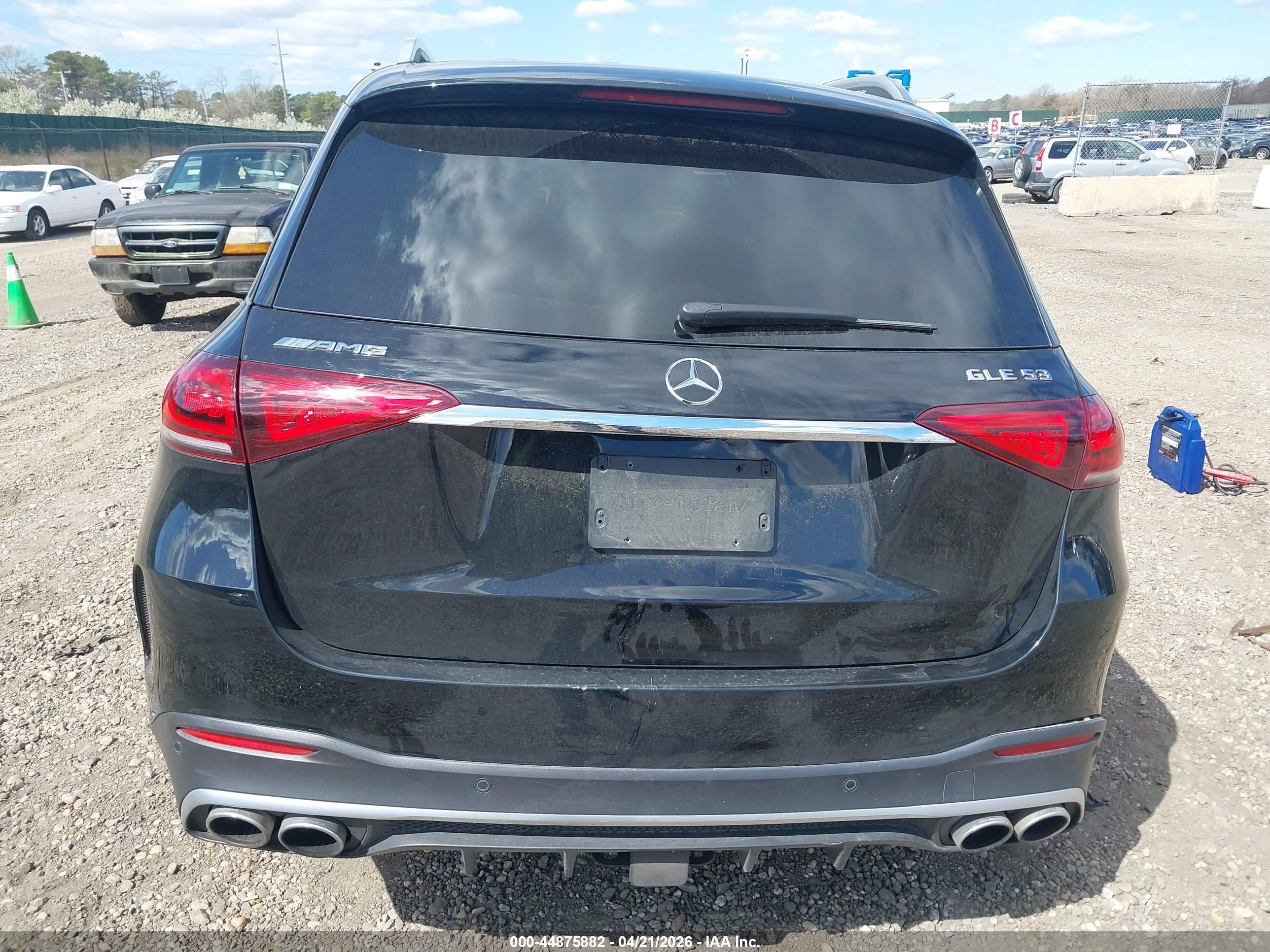 2021 Mercedes-benz Amg Gle 53 4matic Black vin: 4JGFB6BB3MA284371