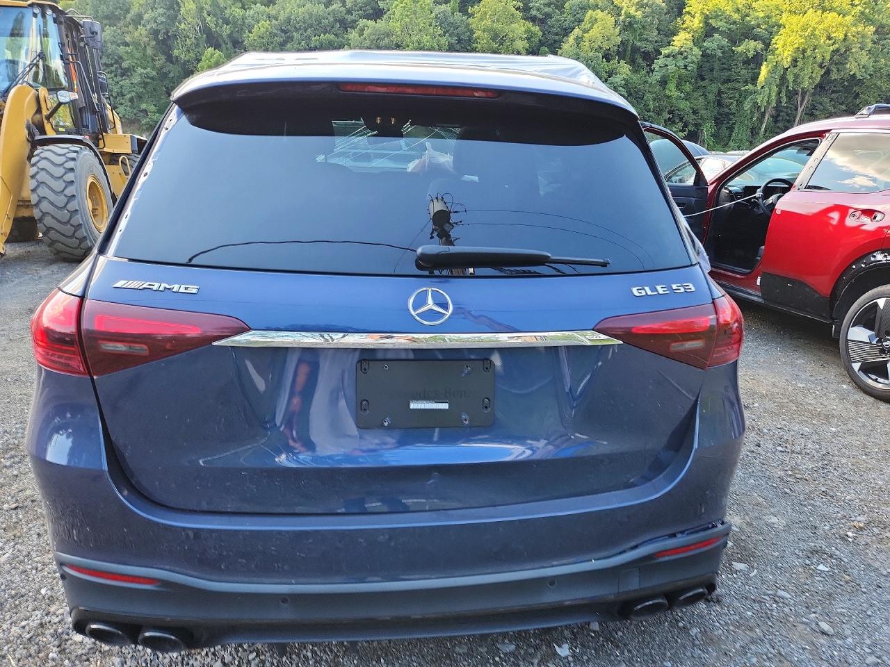 2024 Mercedes-benz Gle Amg 53 4matic Blue vin: 4JGFB6BB5RB093214