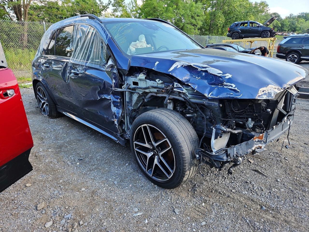 2024 Mercedes-benz Gle Amg 53 4matic Blue vin: 4JGFB6BB5RB093214