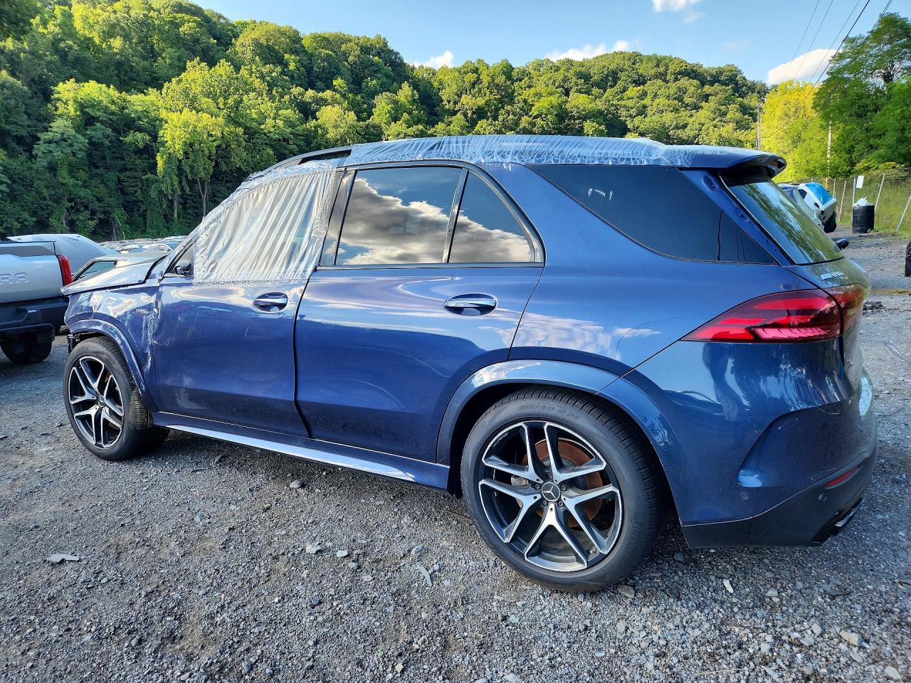 2024 Mercedes-benz Gle Amg 53 4matic Blue vin: 4JGFB6BB5RB093214
