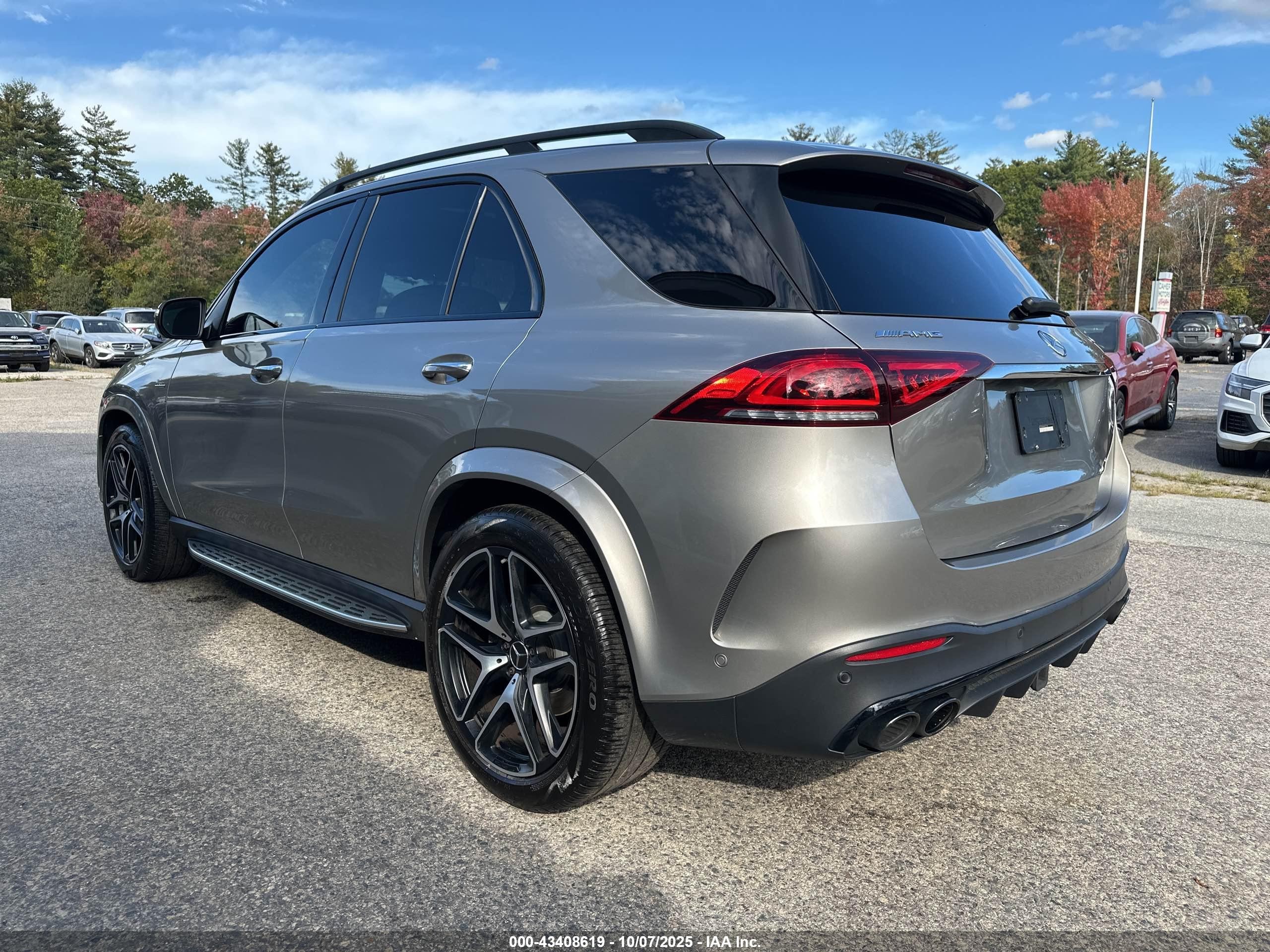 2021 Mercedes-benz Amg Gle 53 4matic Gray vin: 4JGFB6BB6MA291590