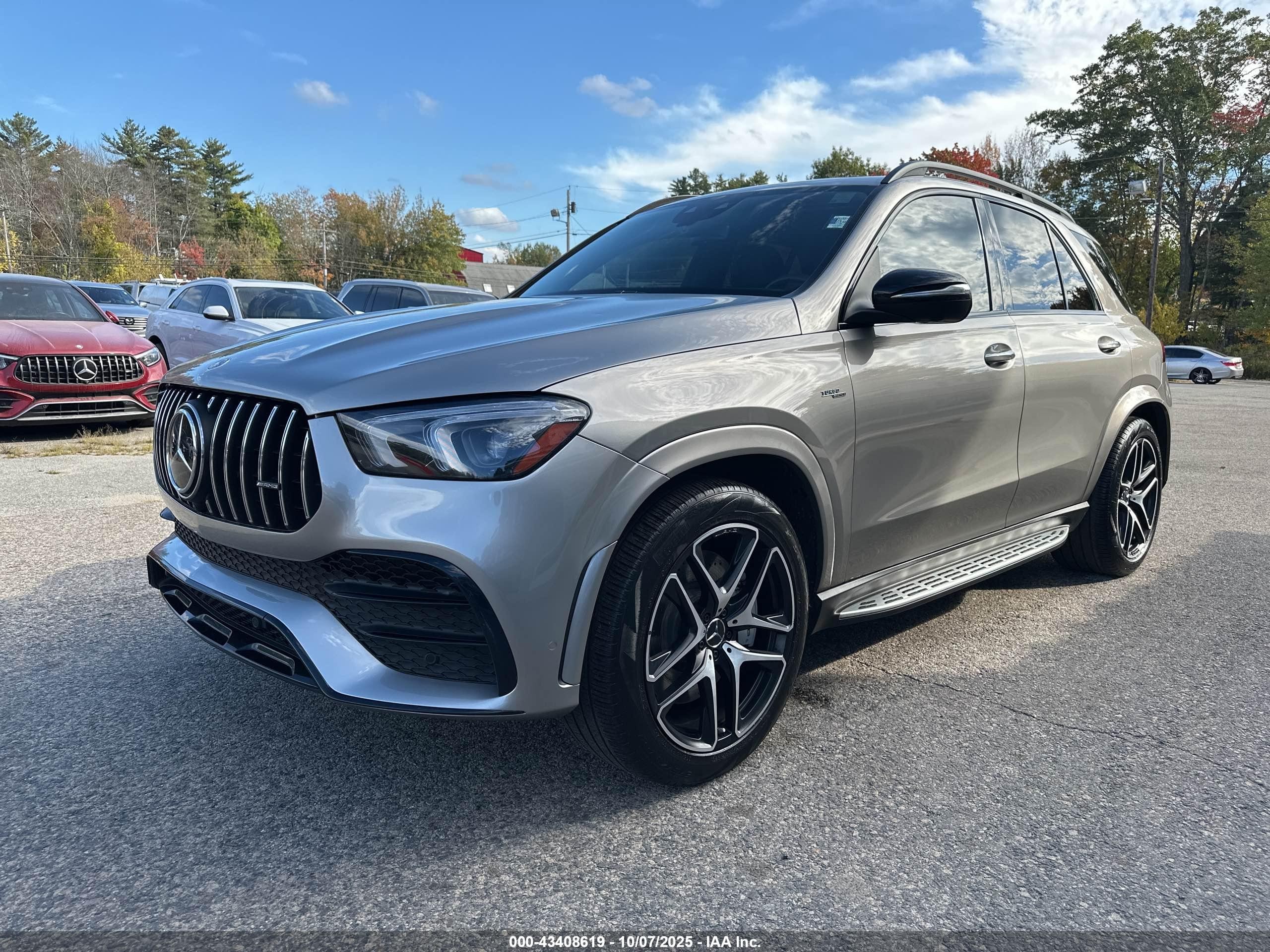2021 Mercedes-benz Amg Gle 53 4matic Gray vin: 4JGFB6BB6MA291590