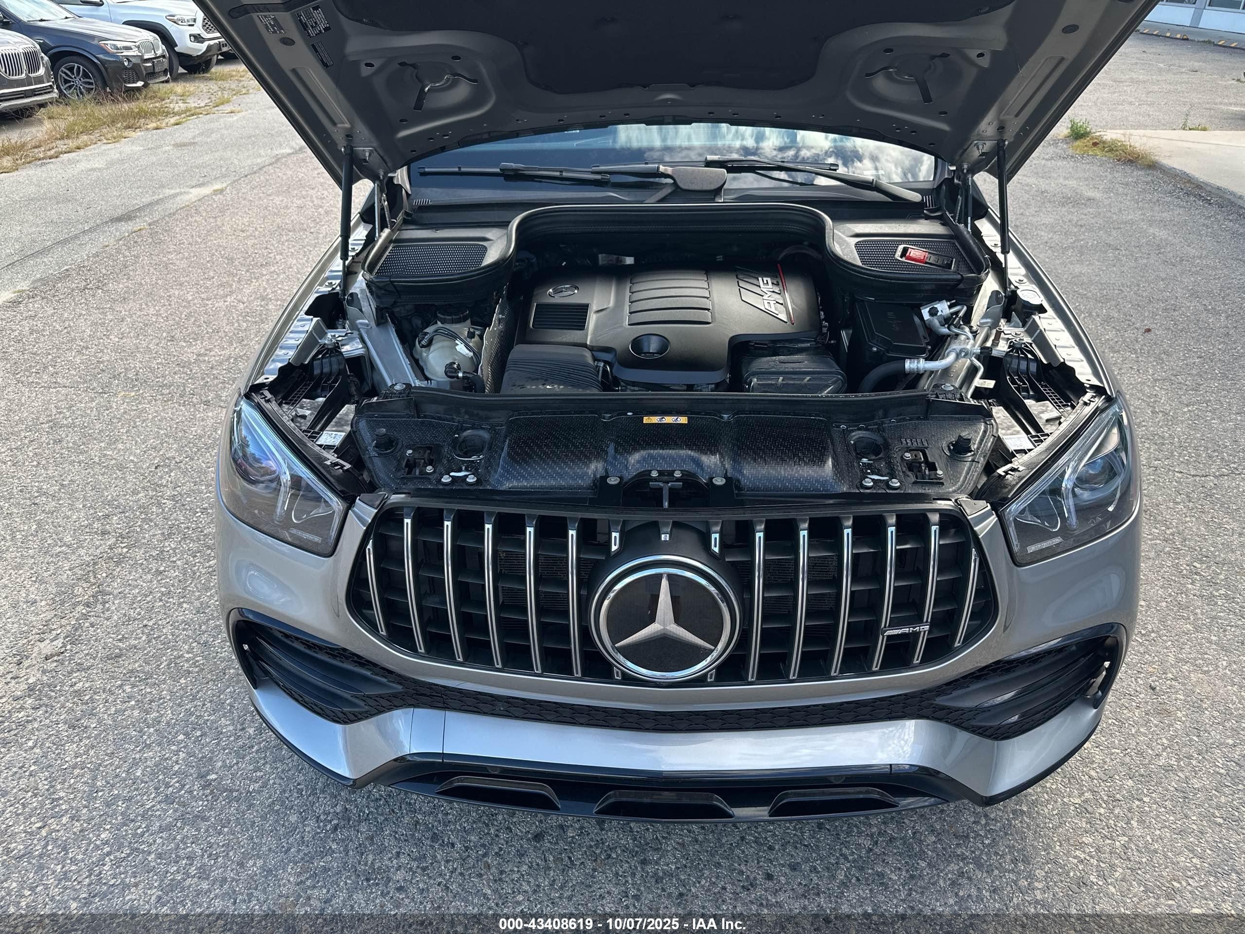 2021 Mercedes-benz Amg Gle 53 4matic Gray vin: 4JGFB6BB6MA291590