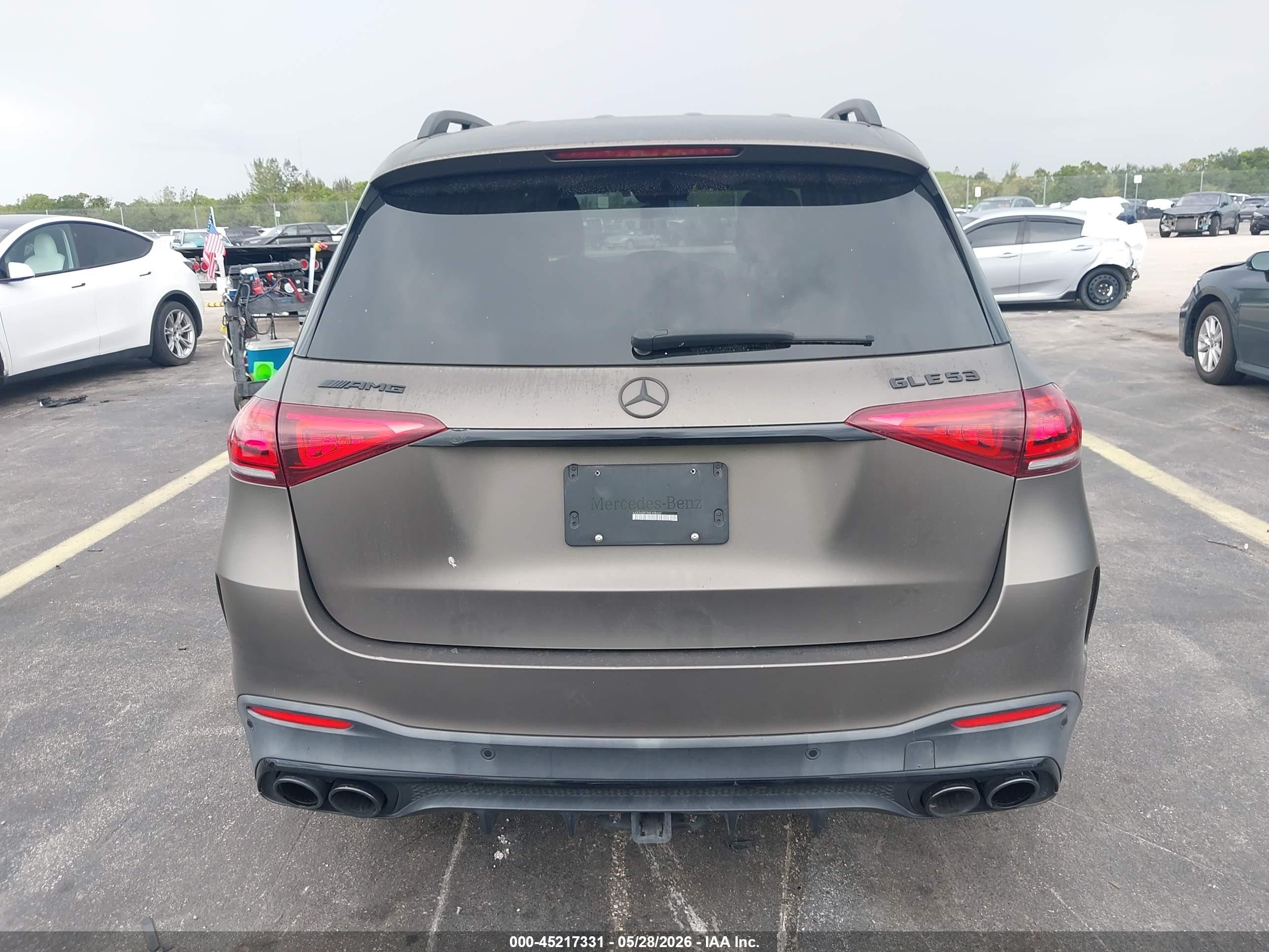 2021 Mercedes-benz Amg Gle 53 4matic Brown vin: 4JGFB6BB7MA398602