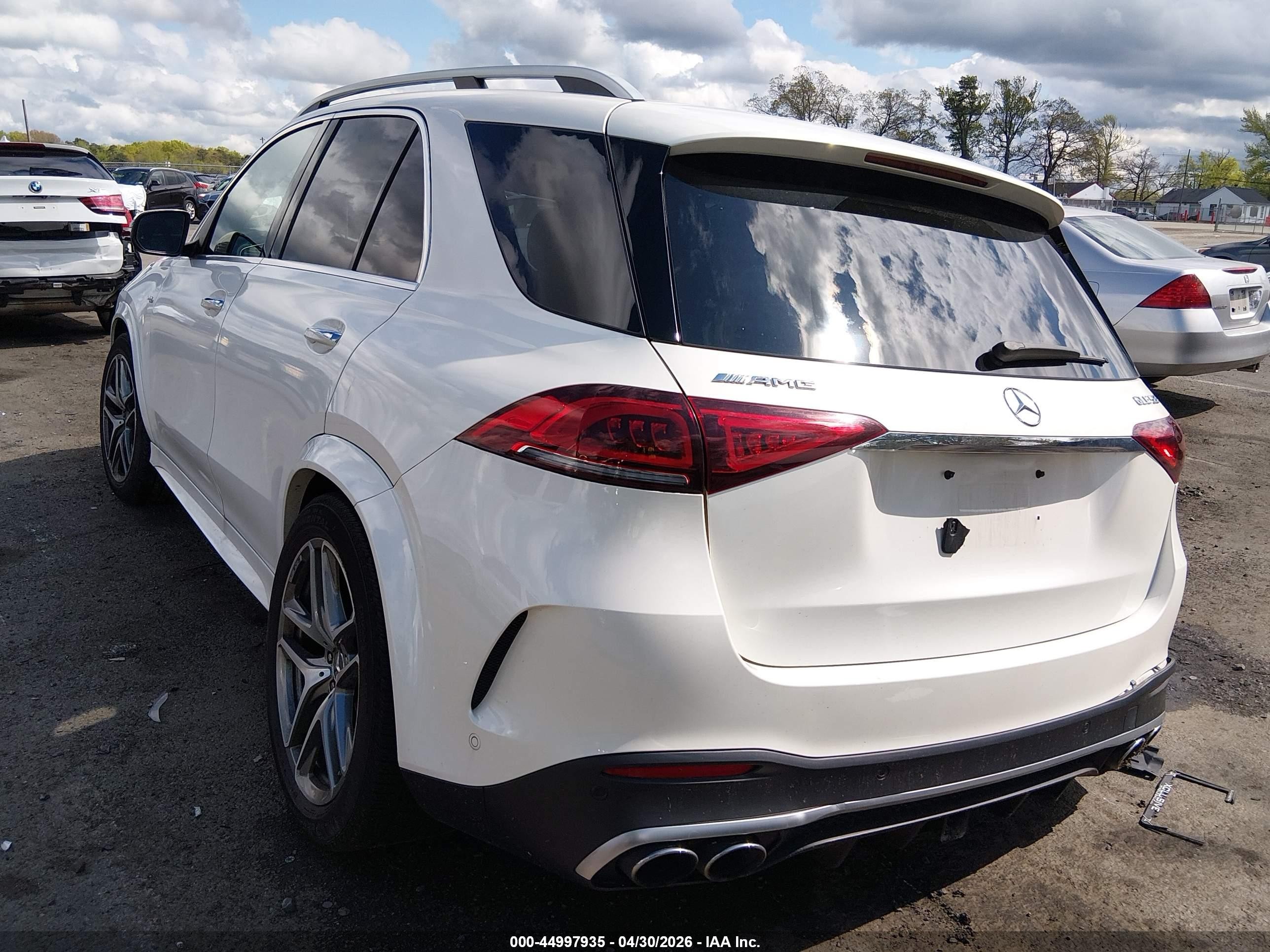 2021 Mercedes-benz Amg Gle 53 4matic White vin: 4JGFB6BB8MA266173