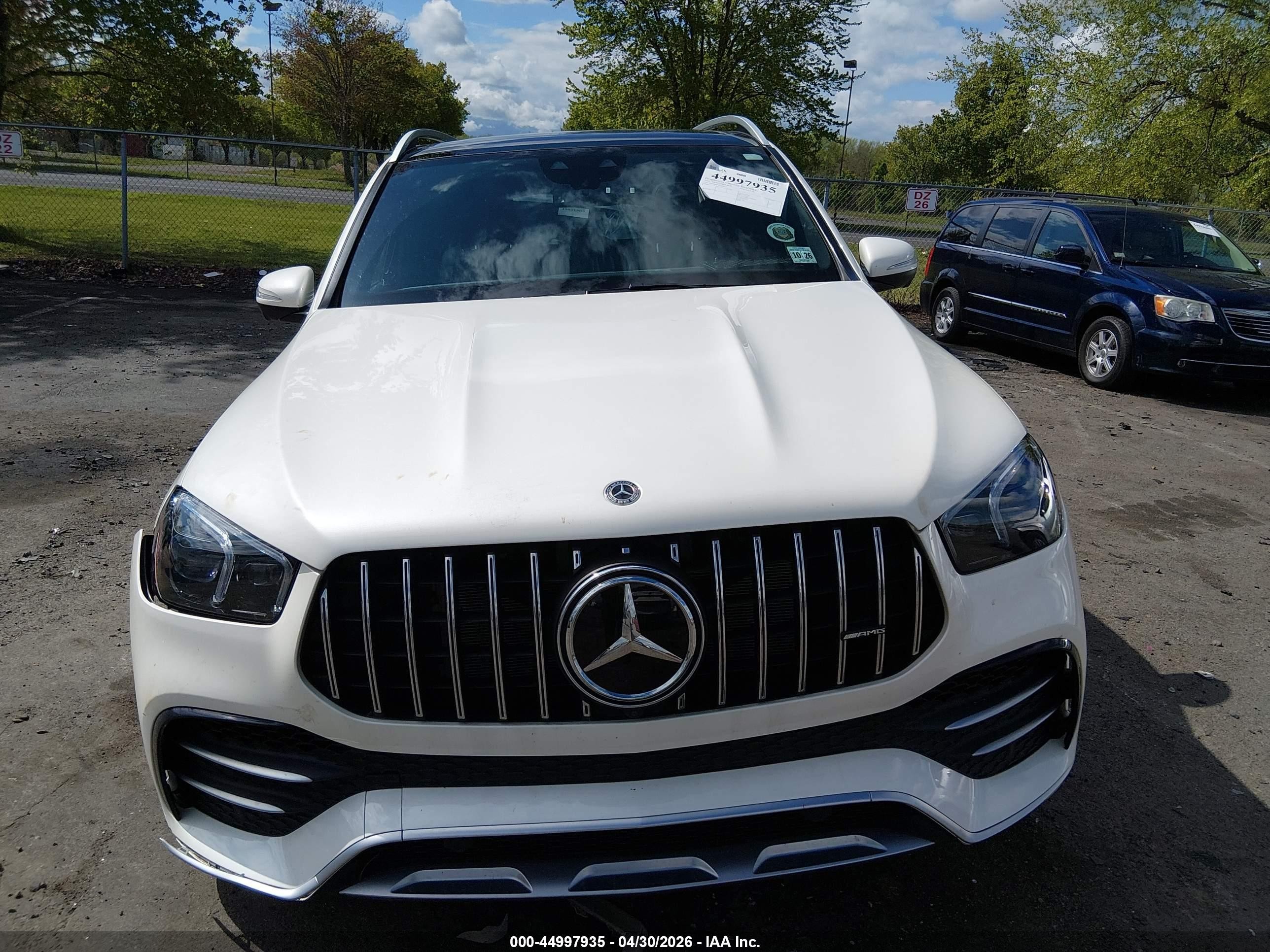 2021 Mercedes-benz Amg Gle 53 4matic White vin: 4JGFB6BB8MA266173