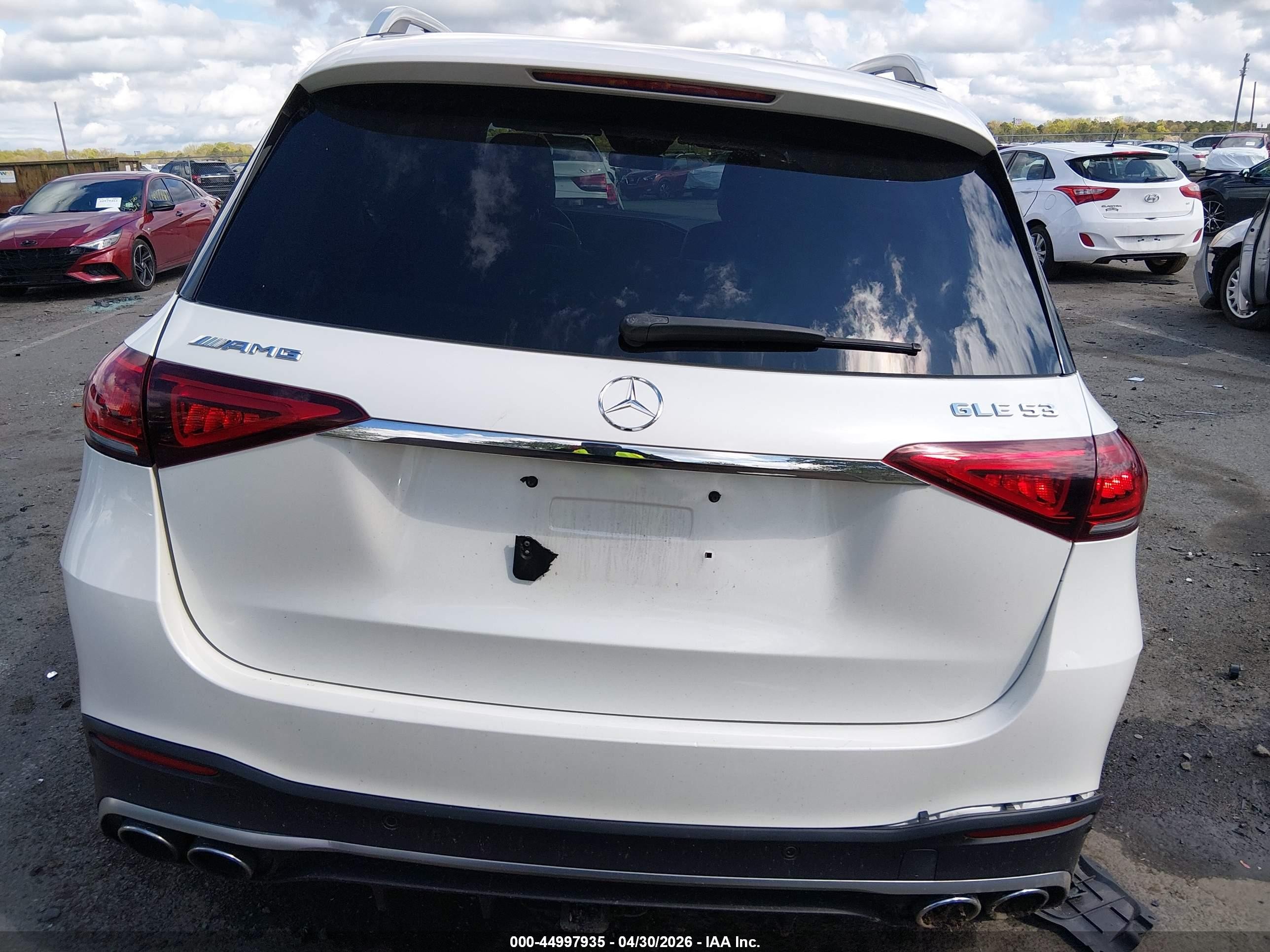 2021 Mercedes-benz Amg Gle 53 4matic White vin: 4JGFB6BB8MA266173