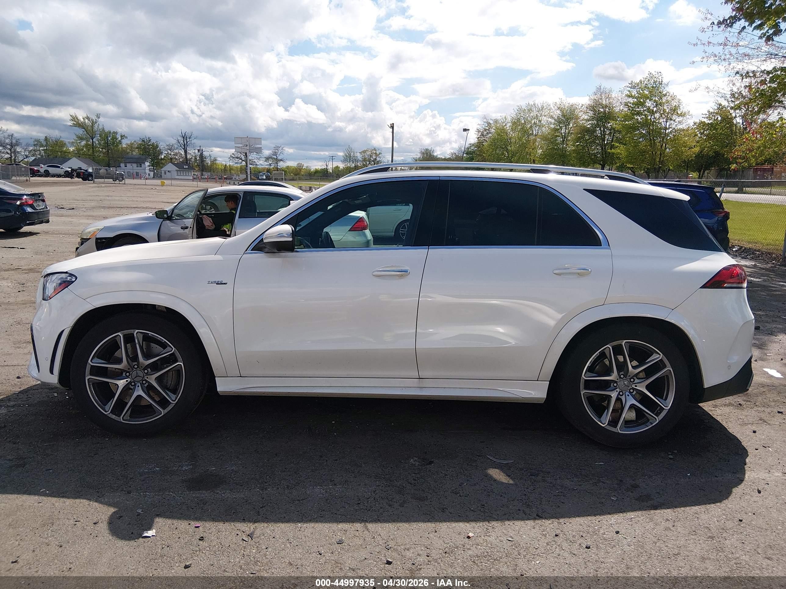 2021 Mercedes-benz Amg Gle 53 4matic White vin: 4JGFB6BB8MA266173
