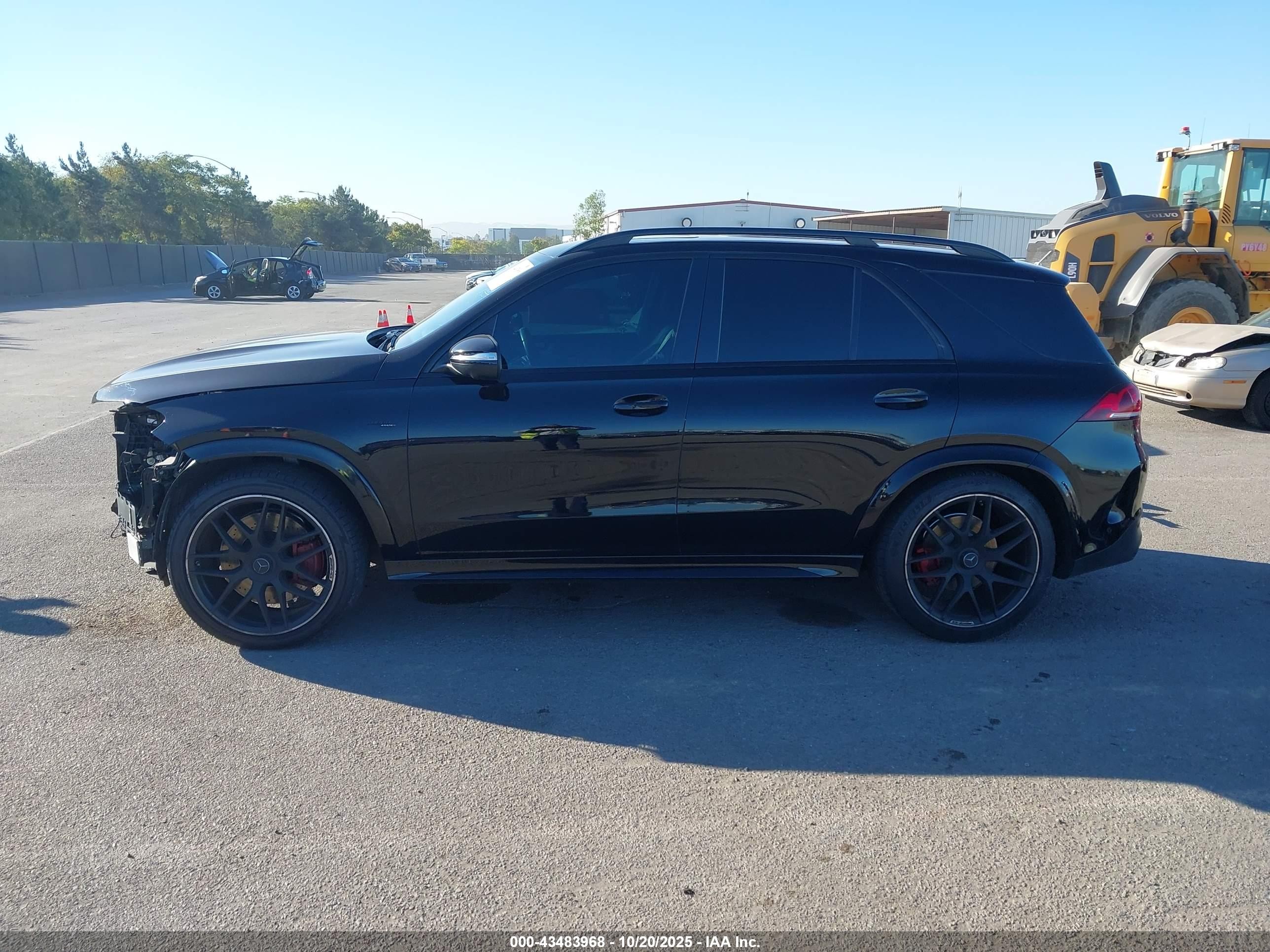 2021 Mercedes-benz Amg Gle 53 4matic Black vin: 4JGFB6BE0MA279994