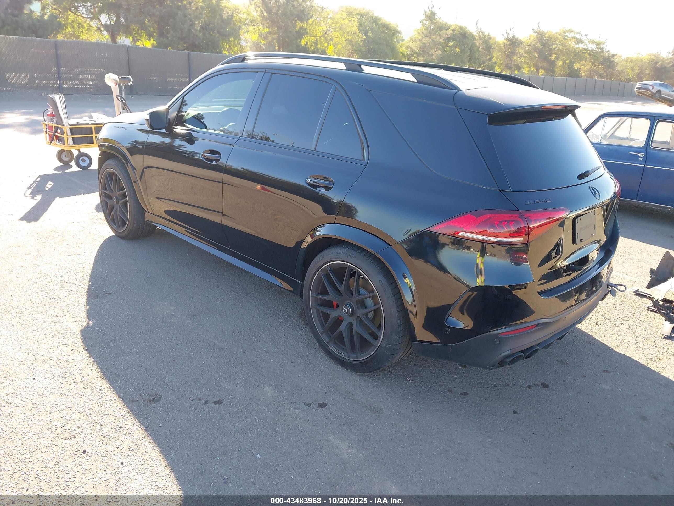 2021 Mercedes-benz Amg Gle 53 4matic Black vin: 4JGFB6BE0MA279994