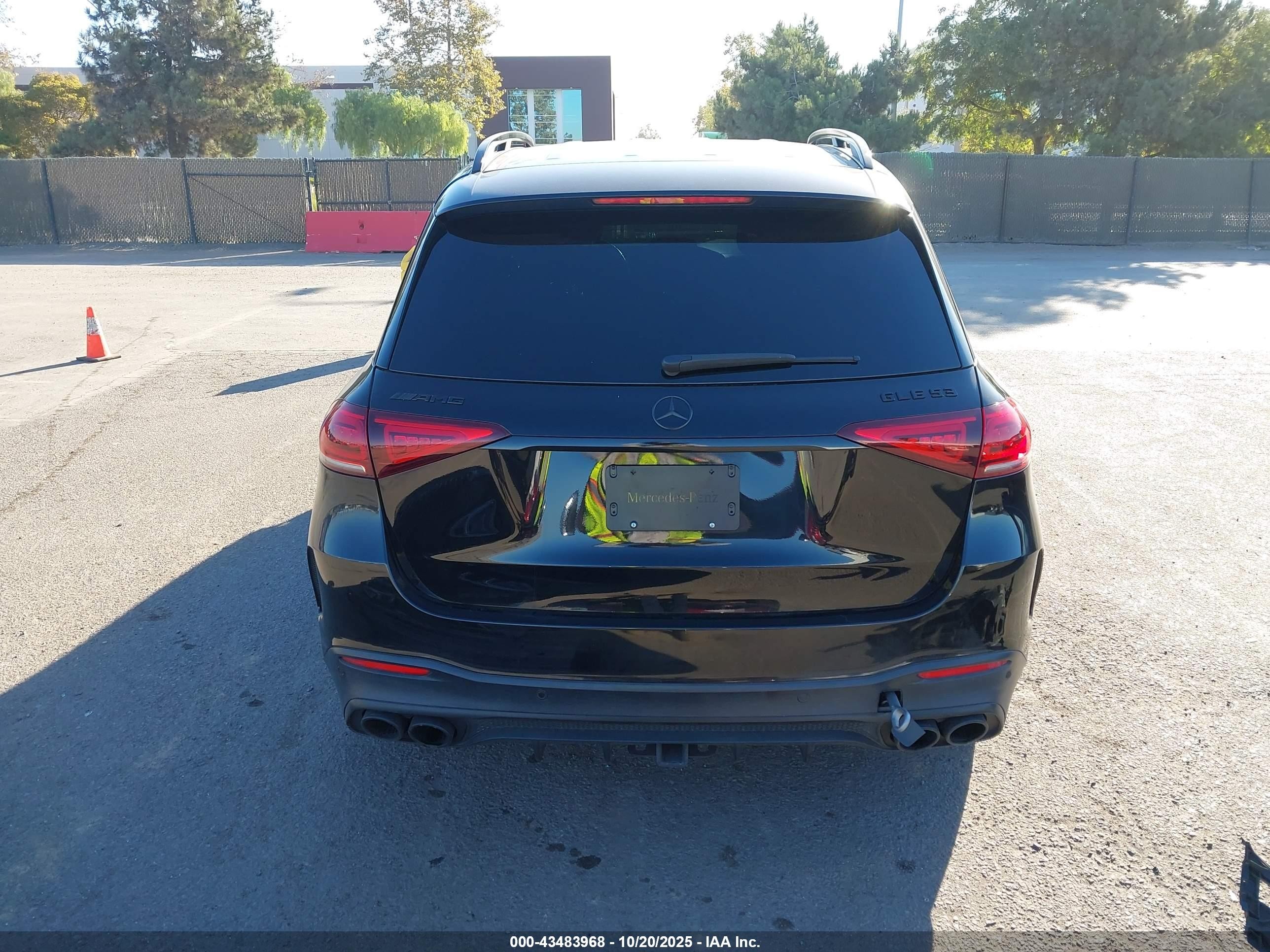 2021 Mercedes-benz Amg Gle 53 4matic Black vin: 4JGFB6BE0MA279994