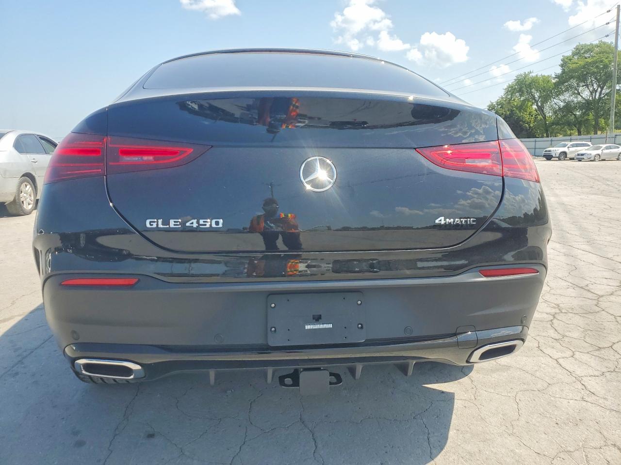 2026 Mercedes-benz Gle Coupe 450 4matic Black vin: 4JGFD5KB0TB665656