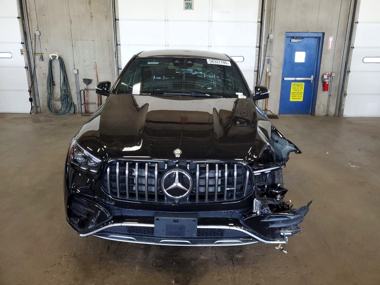 2025 Mercedes-benz Gle Coupe Amg 53 4matic Black vin: 4JGFD6BB0SB444546