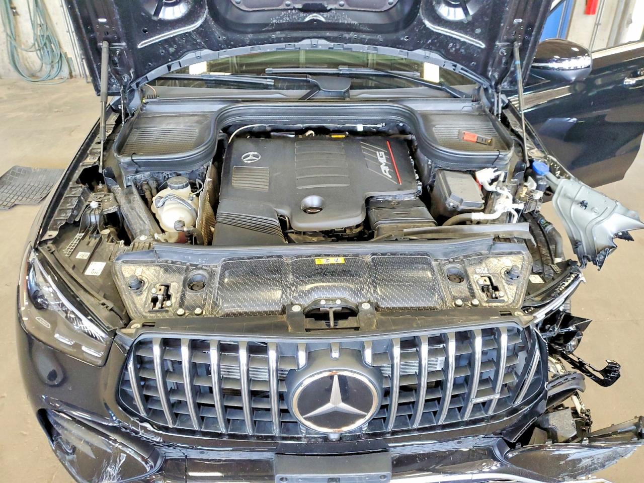 2025 Mercedes-benz Gle Coupe Amg 53 4matic Black vin: 4JGFD6BB0SB444546