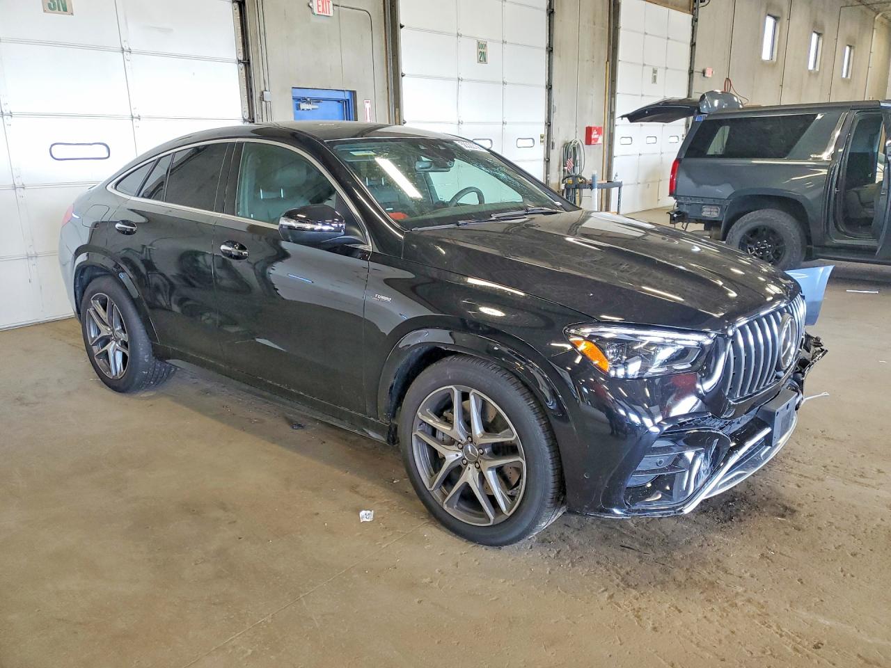 2025 Mercedes-benz Gle Coupe Amg 53 4matic Black vin: 4JGFD6BB0SB444546