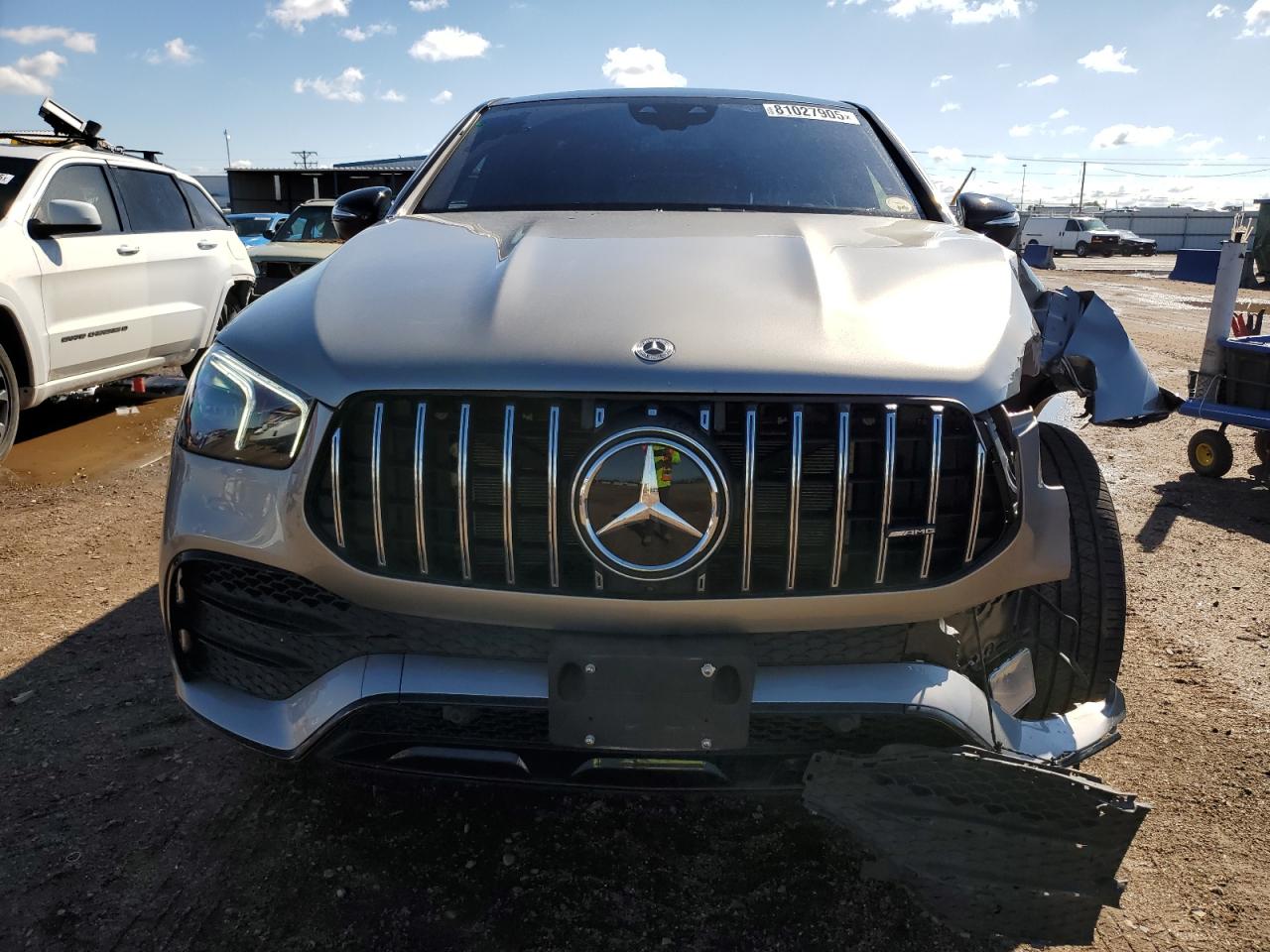 2021 Mercedes-benz Gle Coupe Amg 53 4matic Желто-коричневый vin: 4JGFD6BB1MA460781