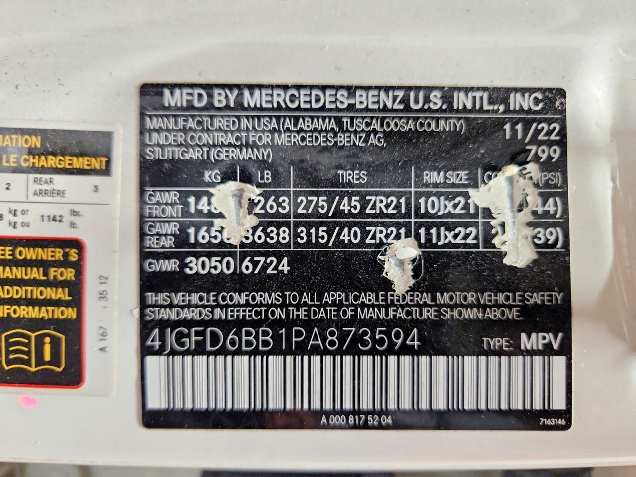 2023 Mercedes-benz Gle Coupe Amg 53 4matic Gray vin: 4JGFD6BB1PA873594
