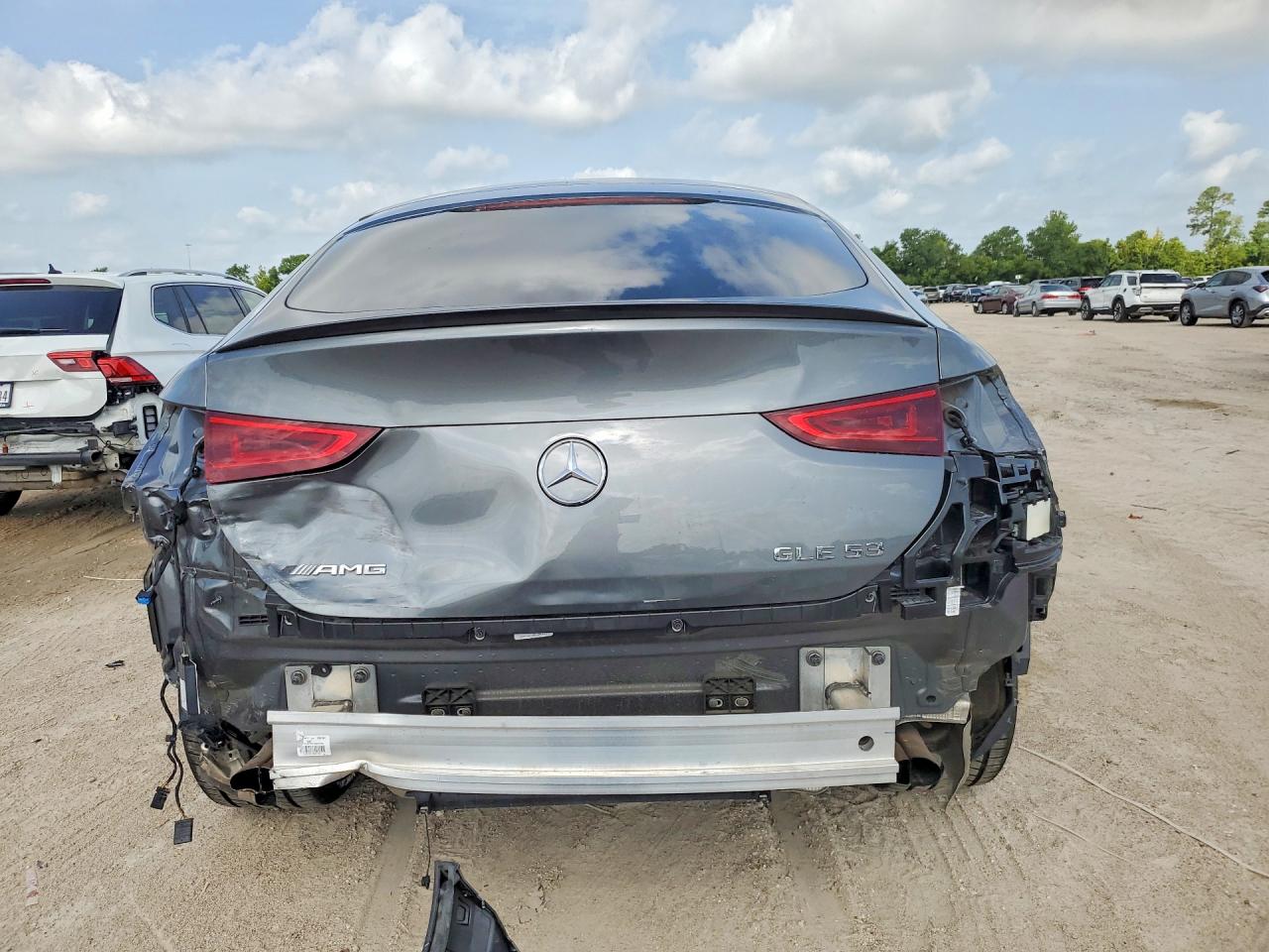2023 Mercedes-benz Gle Coupe Amg 53 4matic Gray vin: 4JGFD6BB3PA913769
