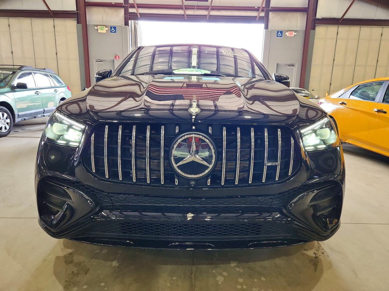 2025 Mercedes-benz Gle Coupe Amg 53 4matic Черный vin: 4JGFD6BB7SB370106