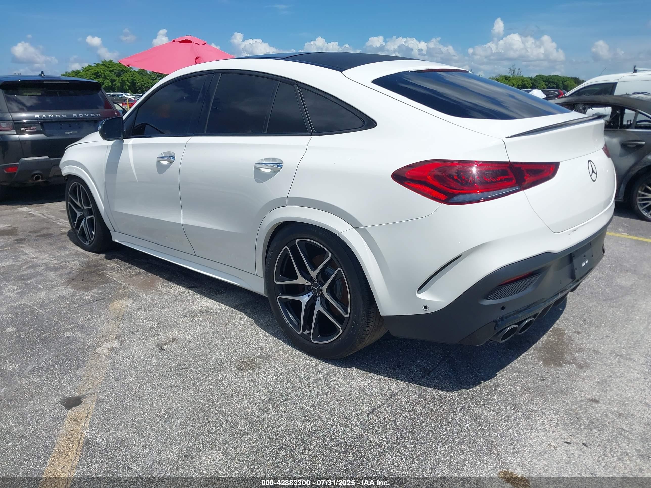 2023 Mercedes-benz Amg Gle 53 Coupe 4matic White vin: 4JGFD6BB8PA864438