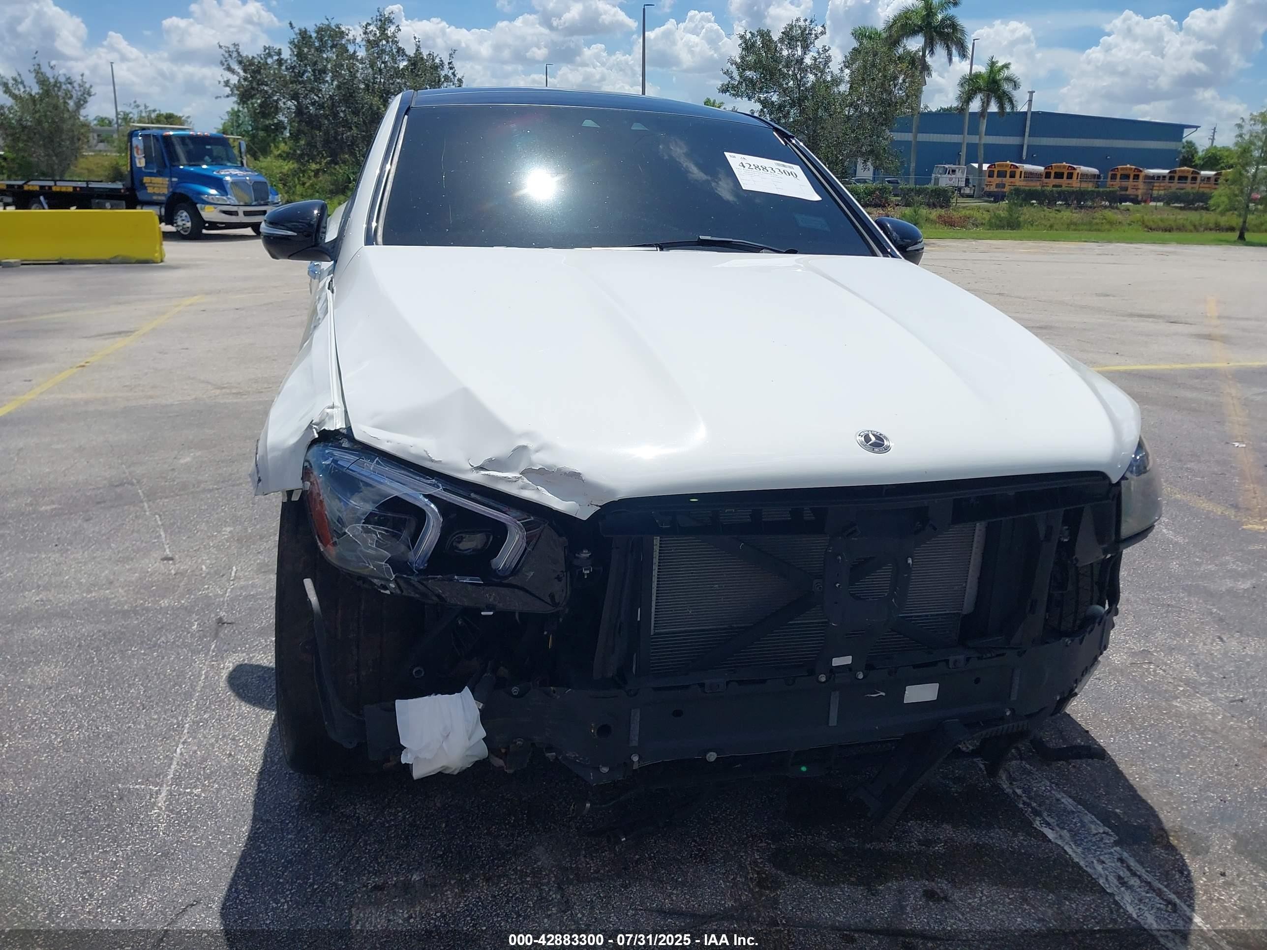 2023 Mercedes-benz Amg Gle 53 Coupe 4matic White vin: 4JGFD6BB8PA864438