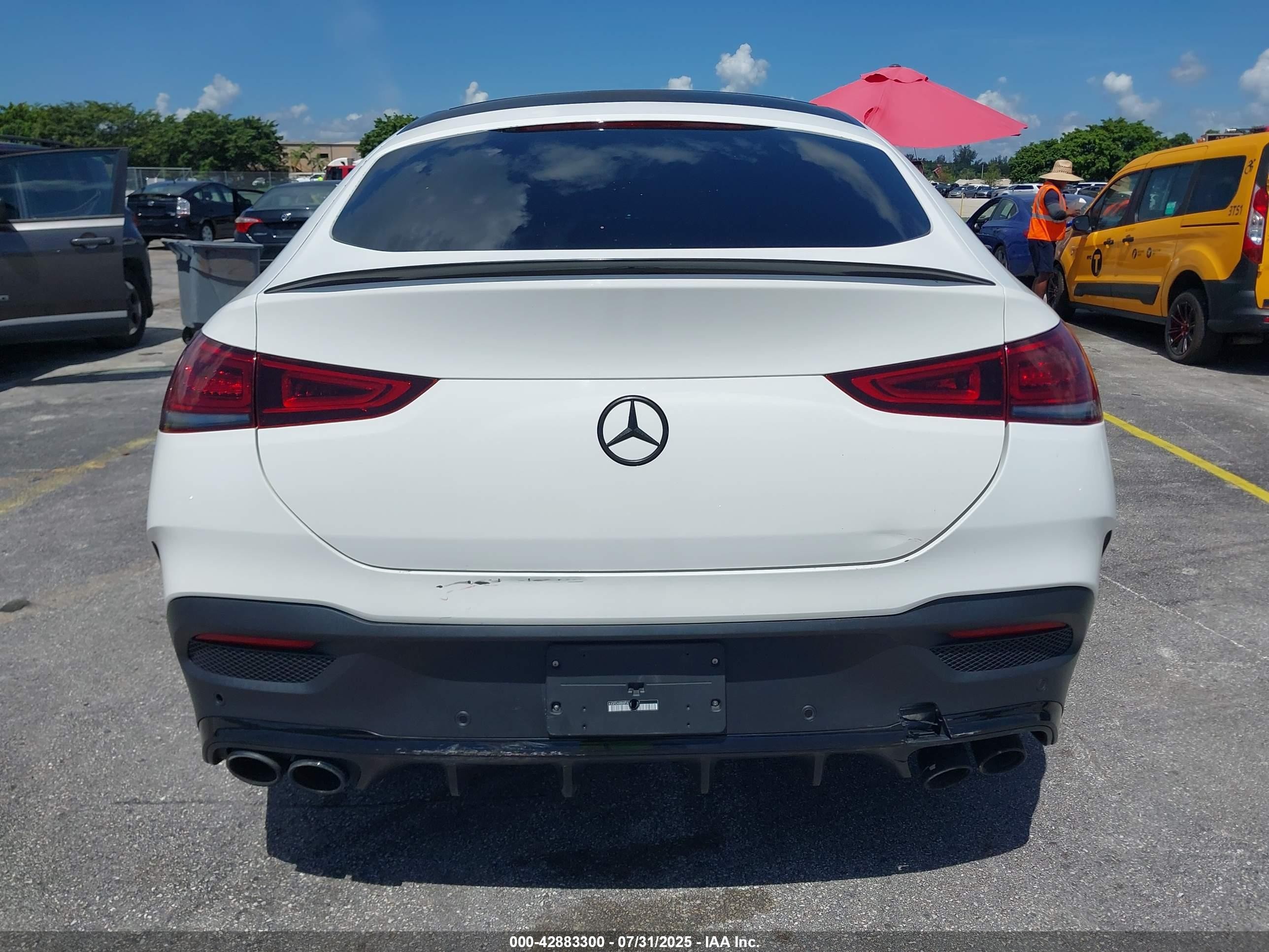 2023 Mercedes-benz Amg Gle 53 Coupe 4matic White vin: 4JGFD6BB8PA864438