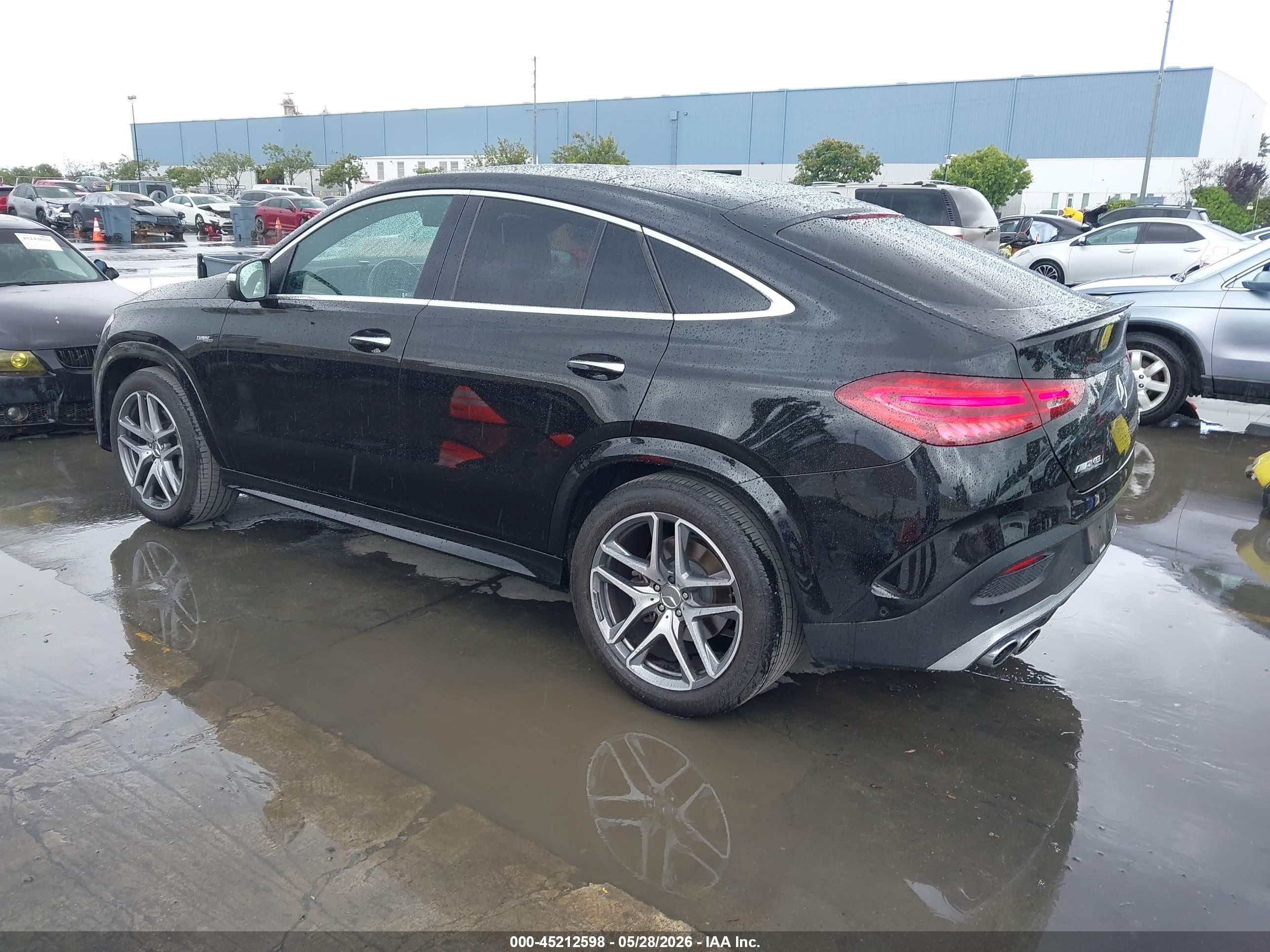 2024 Mercedes-benz Amg Gle 53 Coupe 4matic+ Black vin: 4JGFD6BB8RA997834