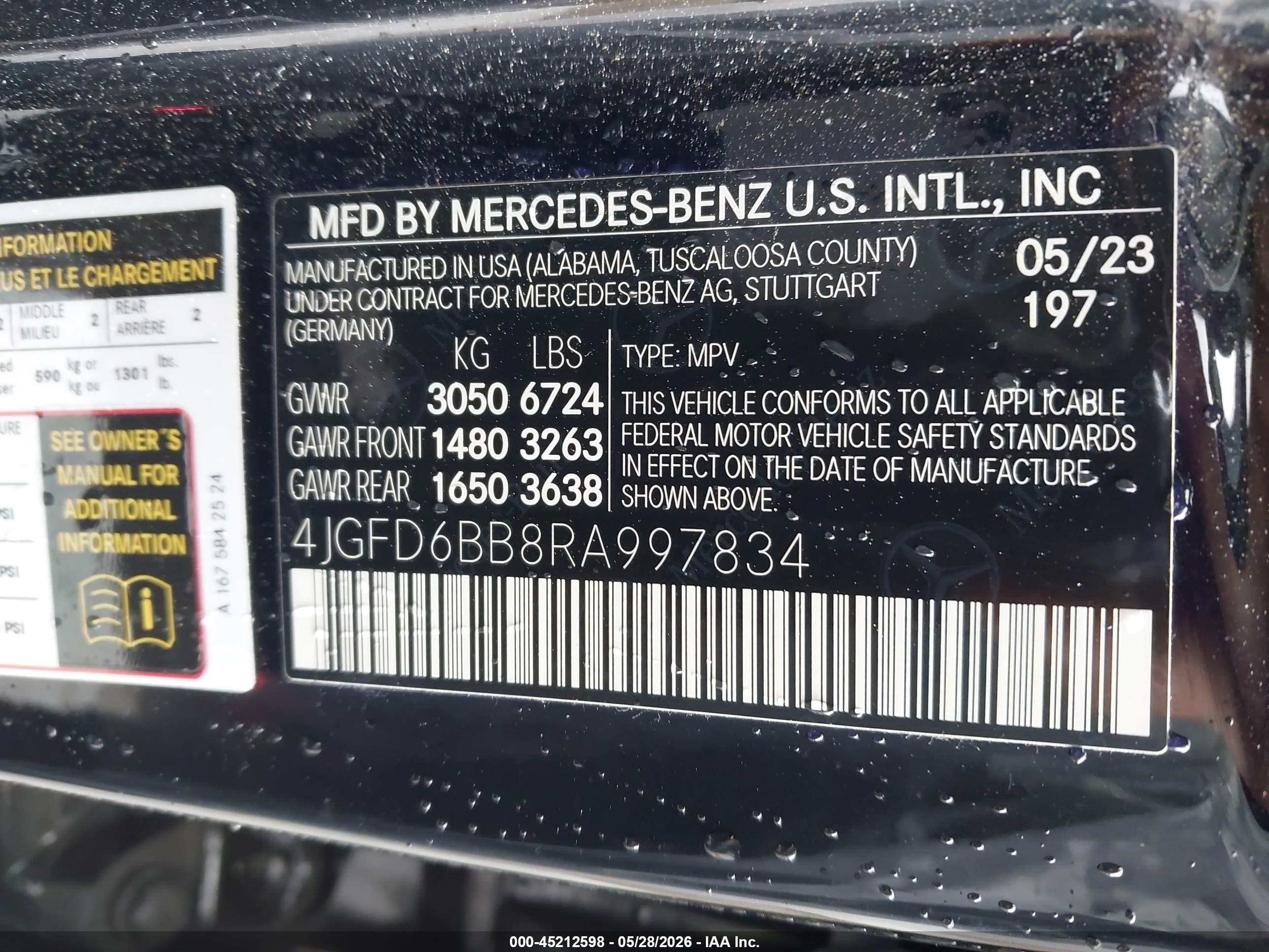 2024 Mercedes-benz Amg Gle 53 Coupe 4matic+ Black vin: 4JGFD6BB8RA997834