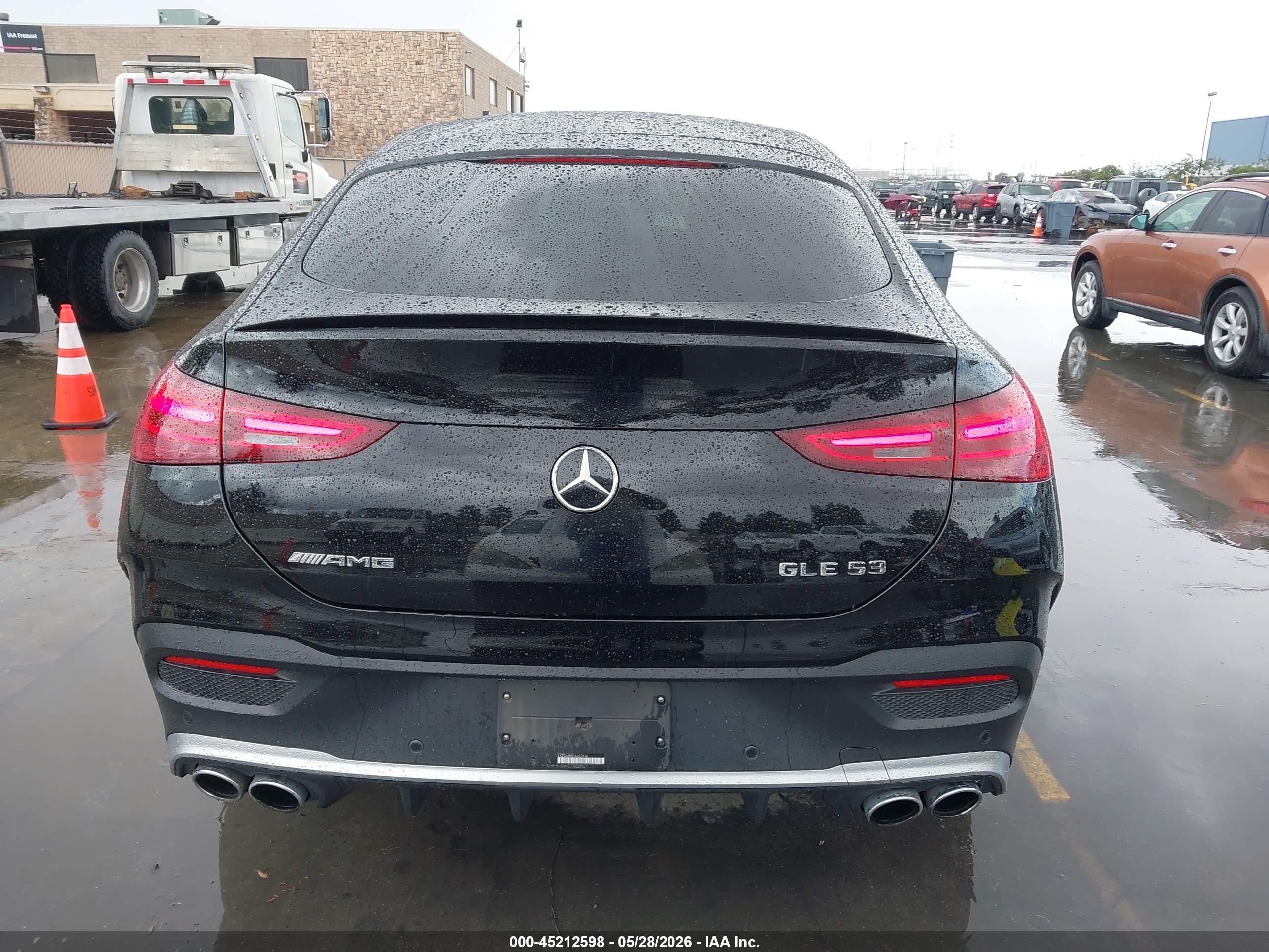 2024 Mercedes-benz Amg Gle 53 Coupe 4matic+ Black vin: 4JGFD6BB8RA997834