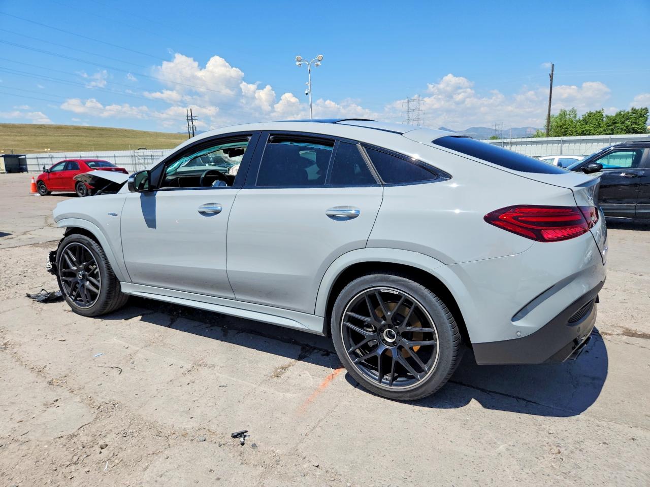 2024 Mercedes-benz Gle Coupe Amg 53 4matic Gray vin: 4JGFD6BB8RB029811