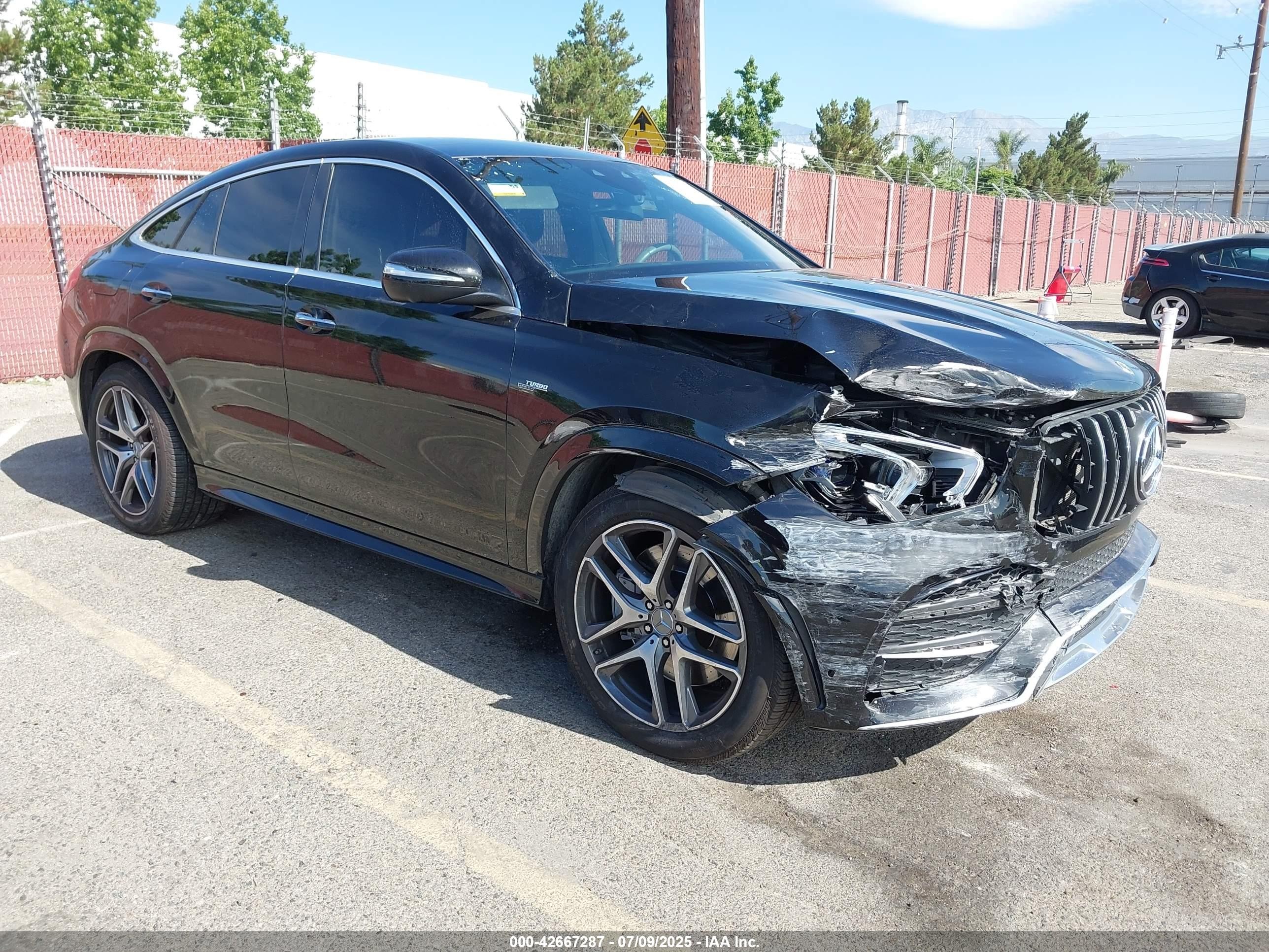 2023 Mercedes-benz Amg Gle 53 Coupe 4matic Black vin: 4JGFD6BBXPA943724