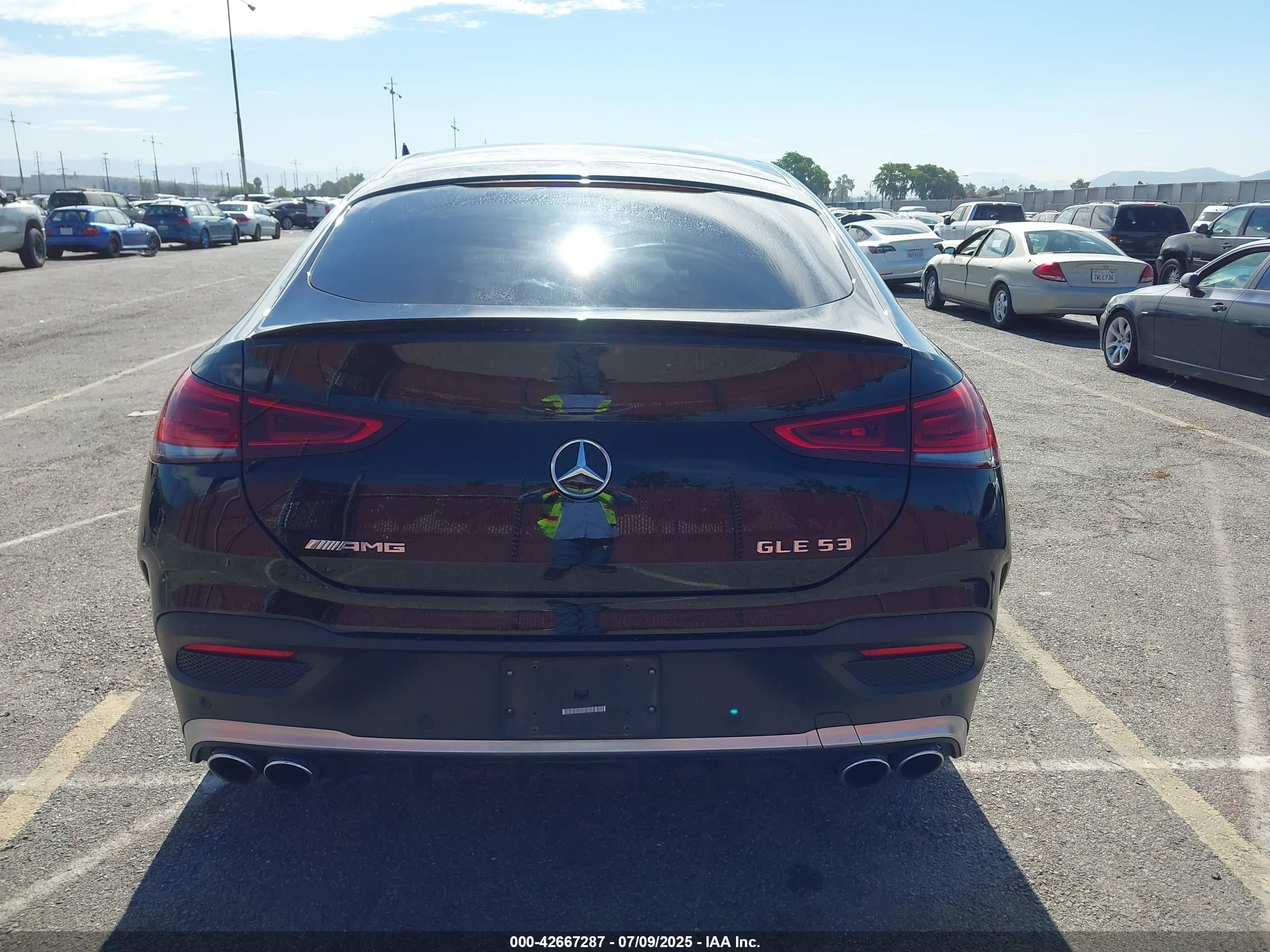 2023 Mercedes-benz Amg Gle 53 Coupe 4matic Black vin: 4JGFD6BBXPA943724