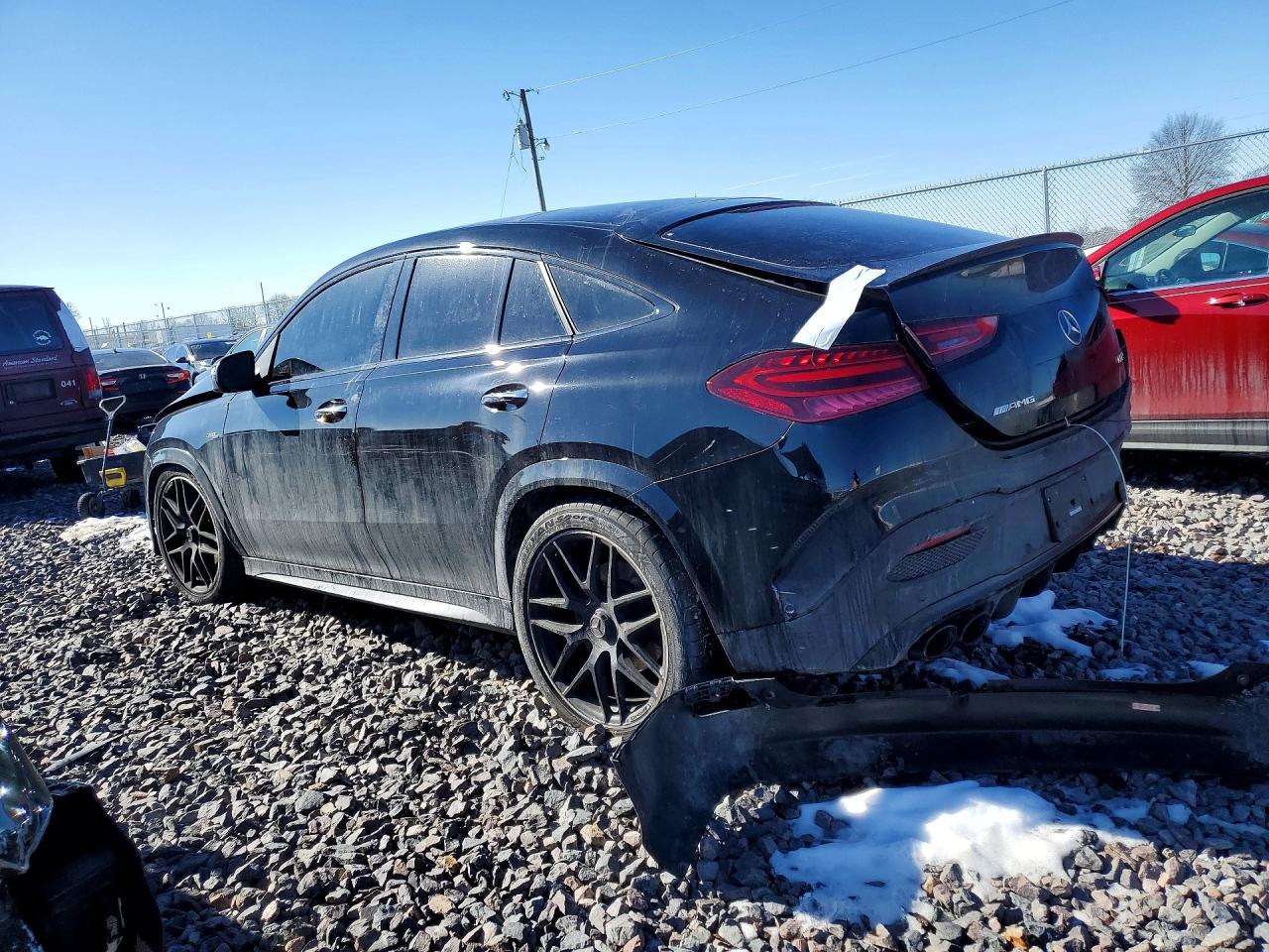 2024 Mercedes-benz Gle Coupe Amg 53 4matic Black vin: 4JGFD6BBXRB215950