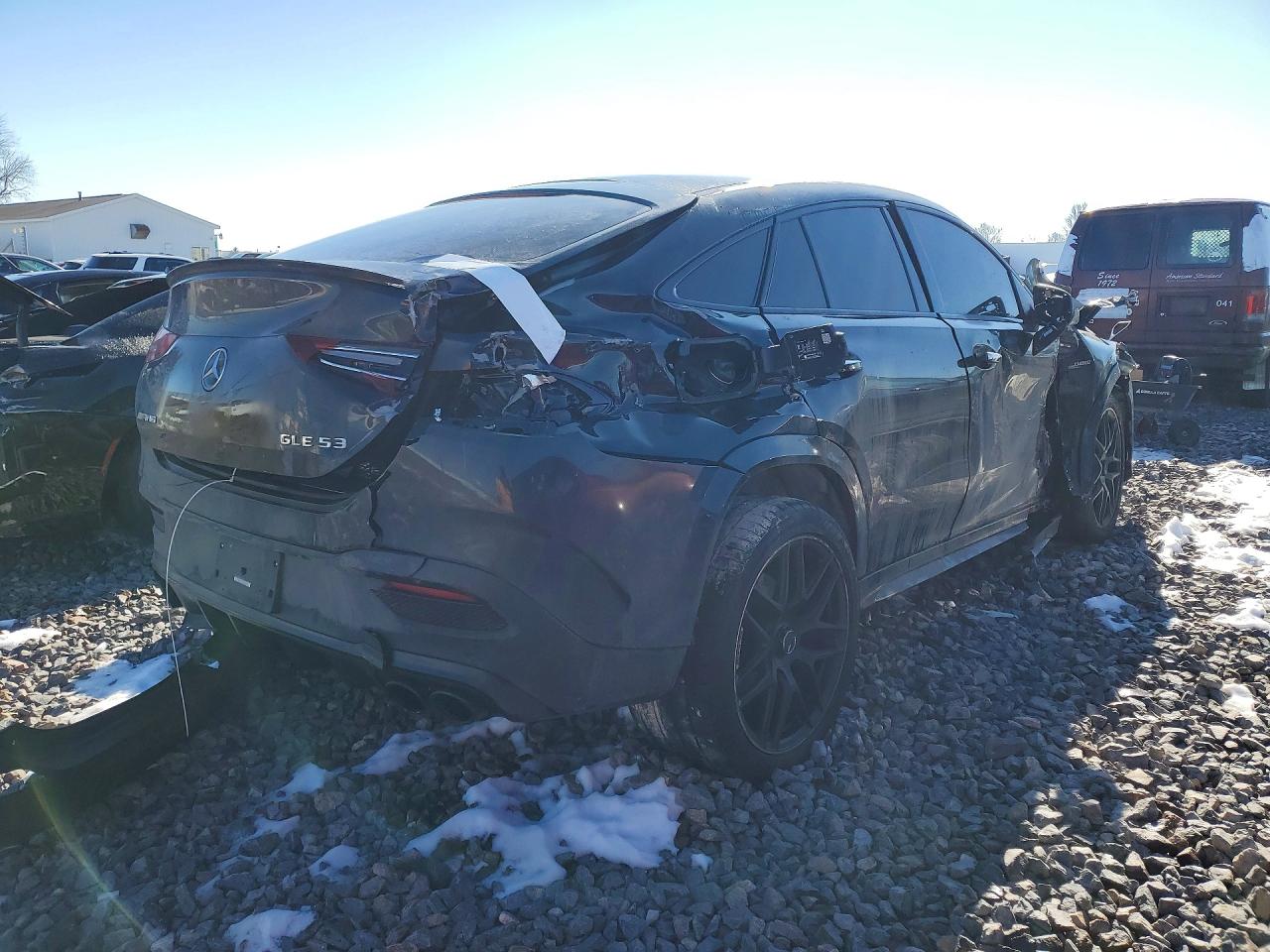 2024 Mercedes-benz Gle Coupe Amg 53 4matic Black vin: 4JGFD6BBXRB215950