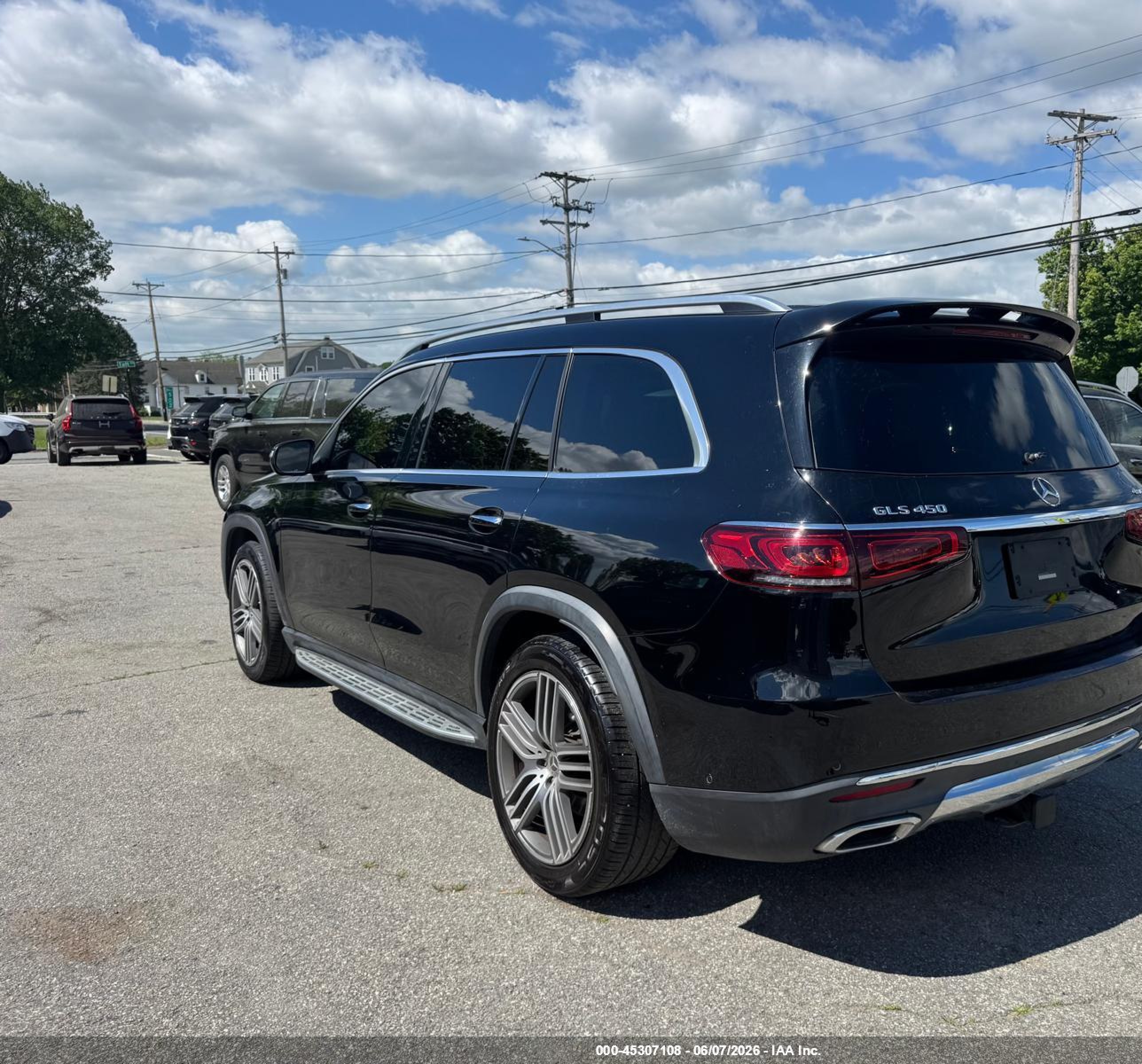 2020 Mercedes-benz Gls 450 4matic Black vin: 4JGFF5KE0LA199771