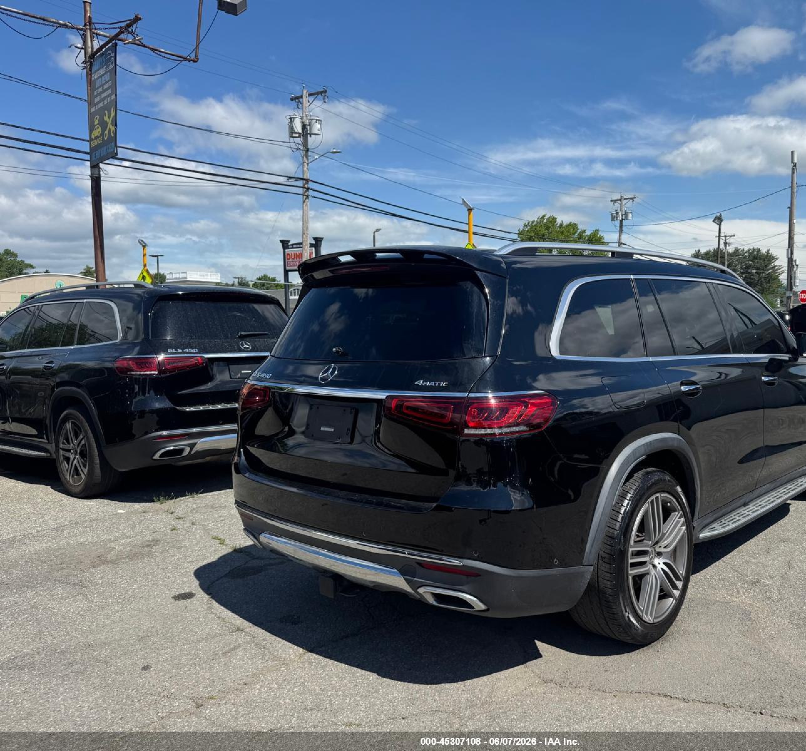 2020 Mercedes-benz Gls 450 4matic Black vin: 4JGFF5KE0LA199771
