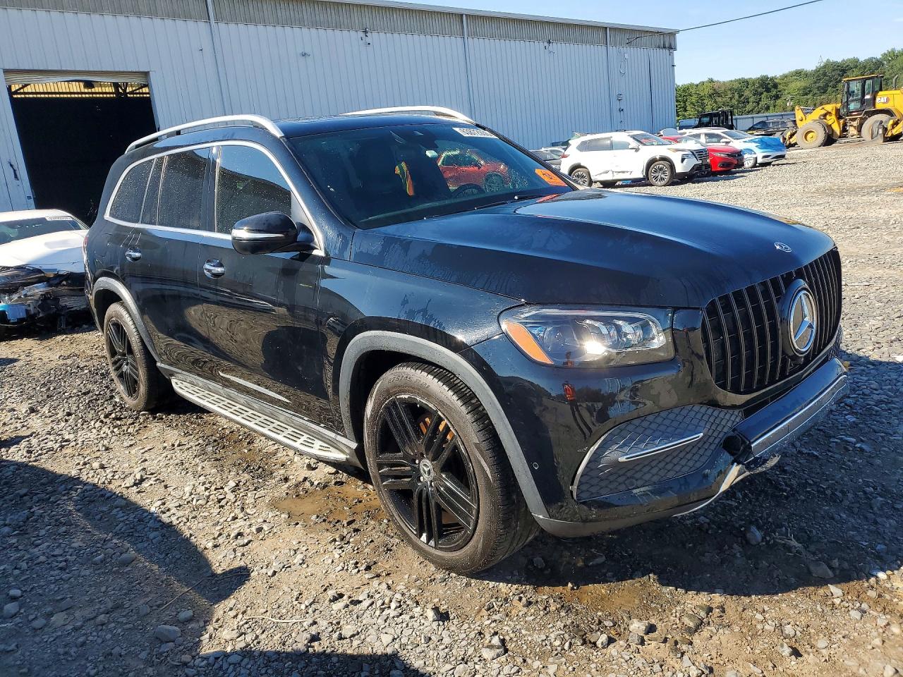 2020 Mercedes-benz Gls 450 4matic Черный vin: 4JGFF5KE1LA106787