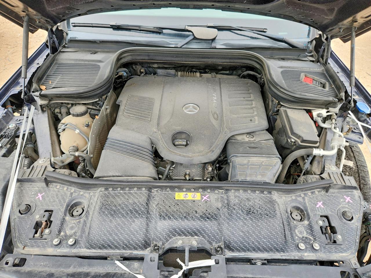 2020 Mercedes-benz Gls 450 4matic Blue vin: 4JGFF5KE2LA211080