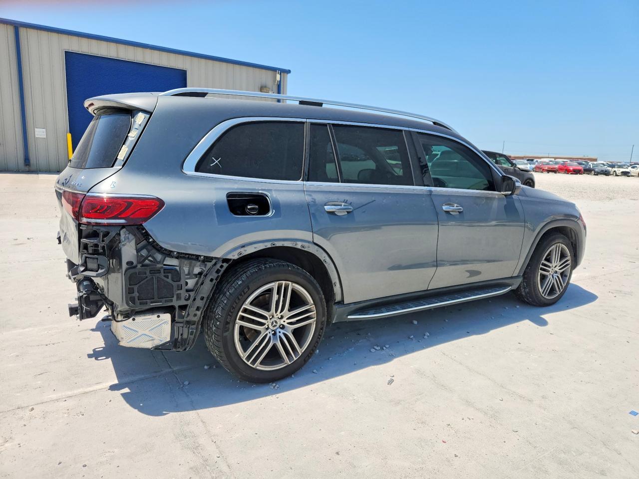 2020 Mercedes-benz Gls 450 4matic Gray vin: 4JGFF5KE3LA194256