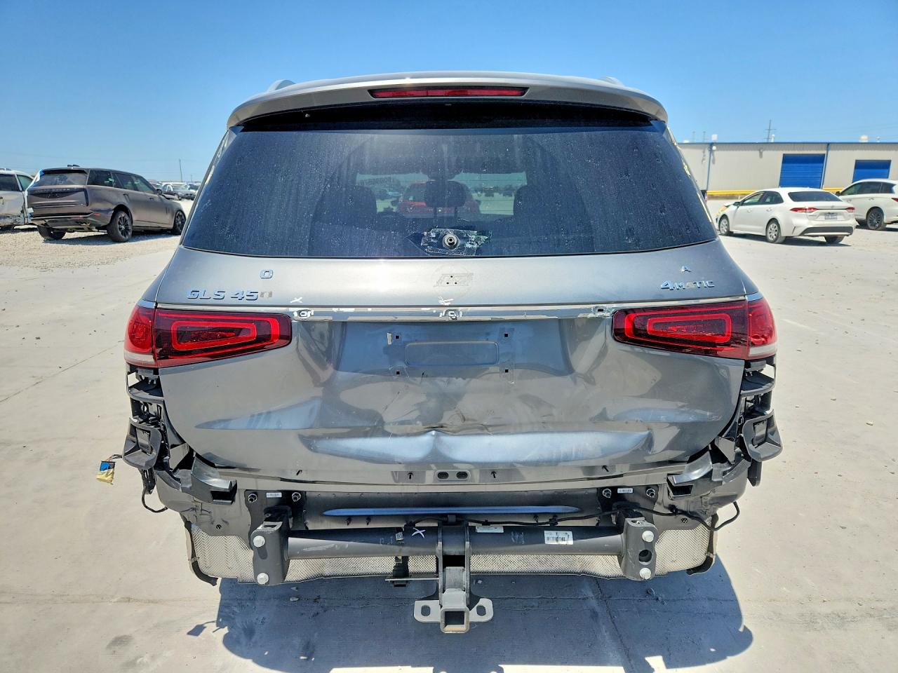2020 Mercedes-benz Gls 450 4matic Gray vin: 4JGFF5KE3LA194256
